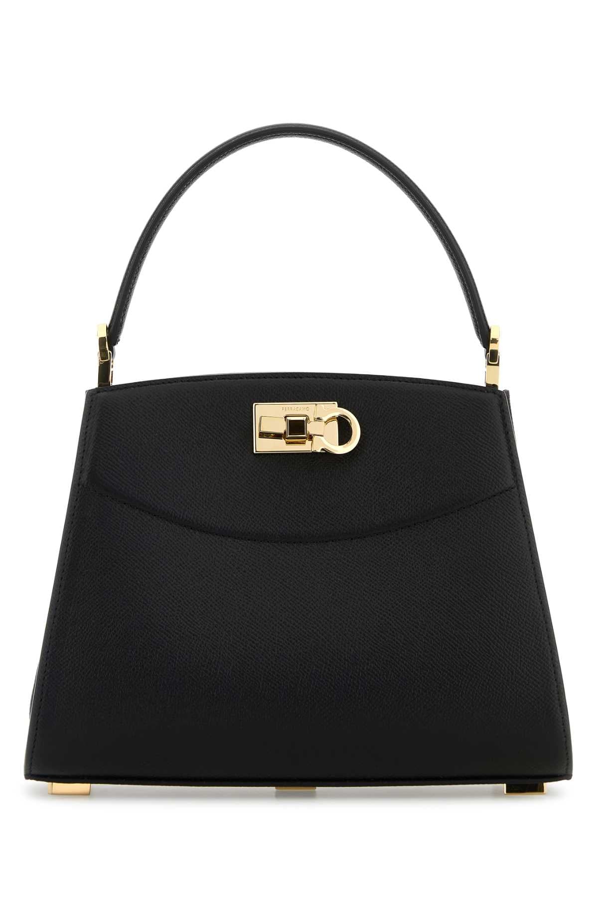 Ferragamo Mini Leather Studio Box Handbag