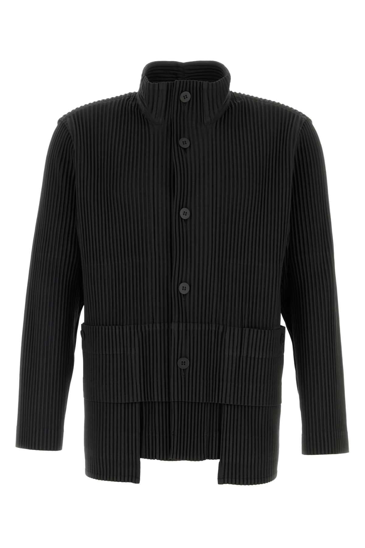 HOMME PLISSE' ISSEY MIYAKE Sophisticated Knitted Cardigan for Men - 25W Season