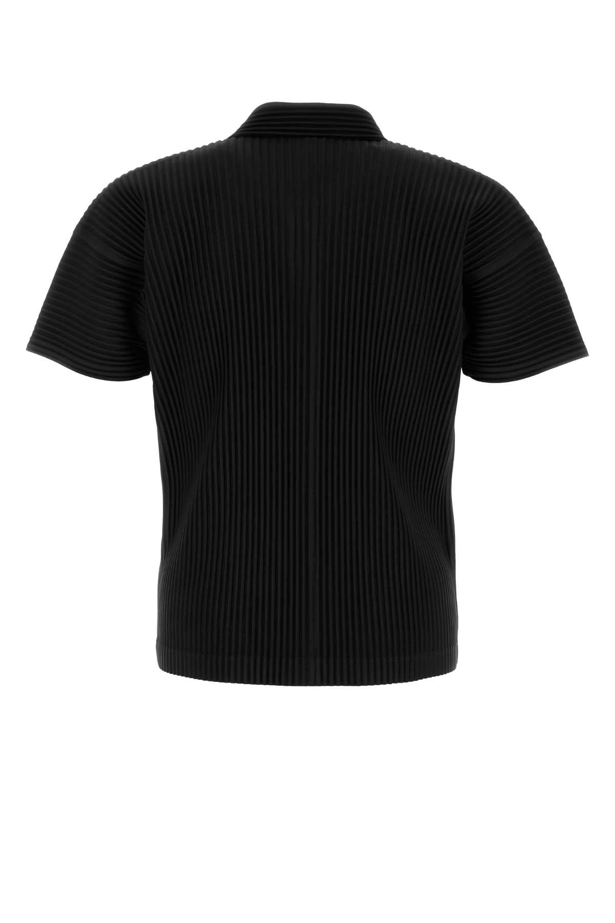 HOMME PLISSE' ISSEY MIYAKE Men's Mini Polyester Polo Shirt