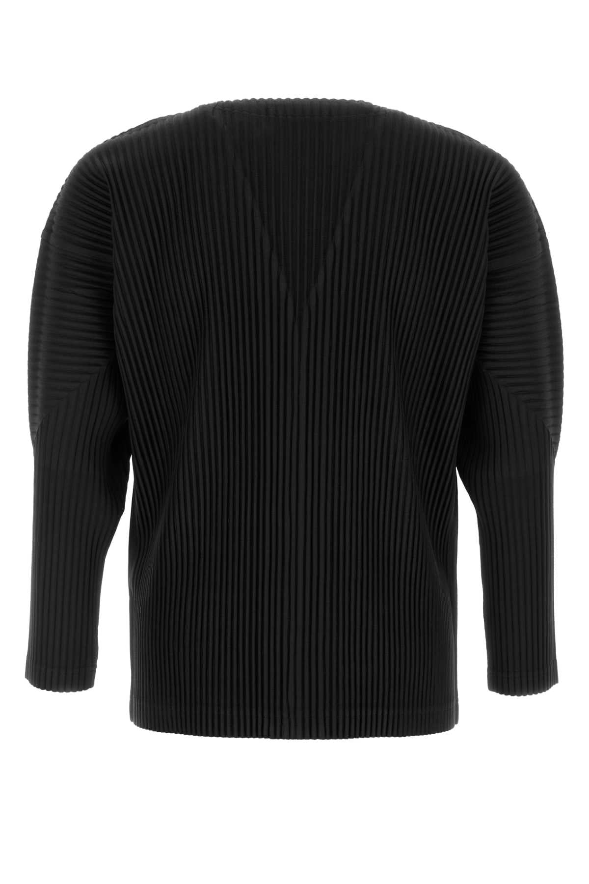 HOMME PLISSE' ISSEY MIYAKE Layered Elegance Mini Cardigan for Men