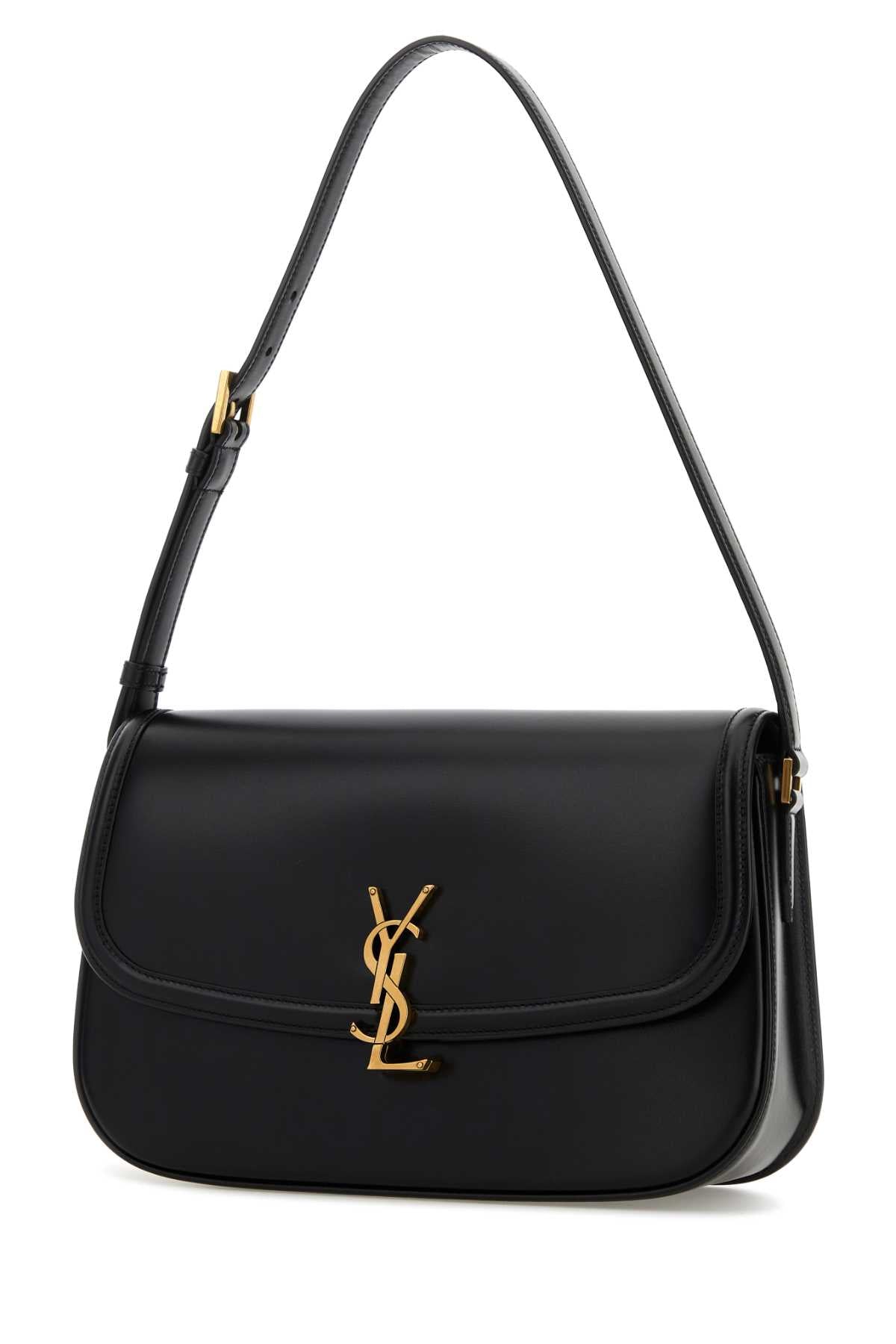 SAINT LAURENT Medium Solferino Leather Shoulder Handbag