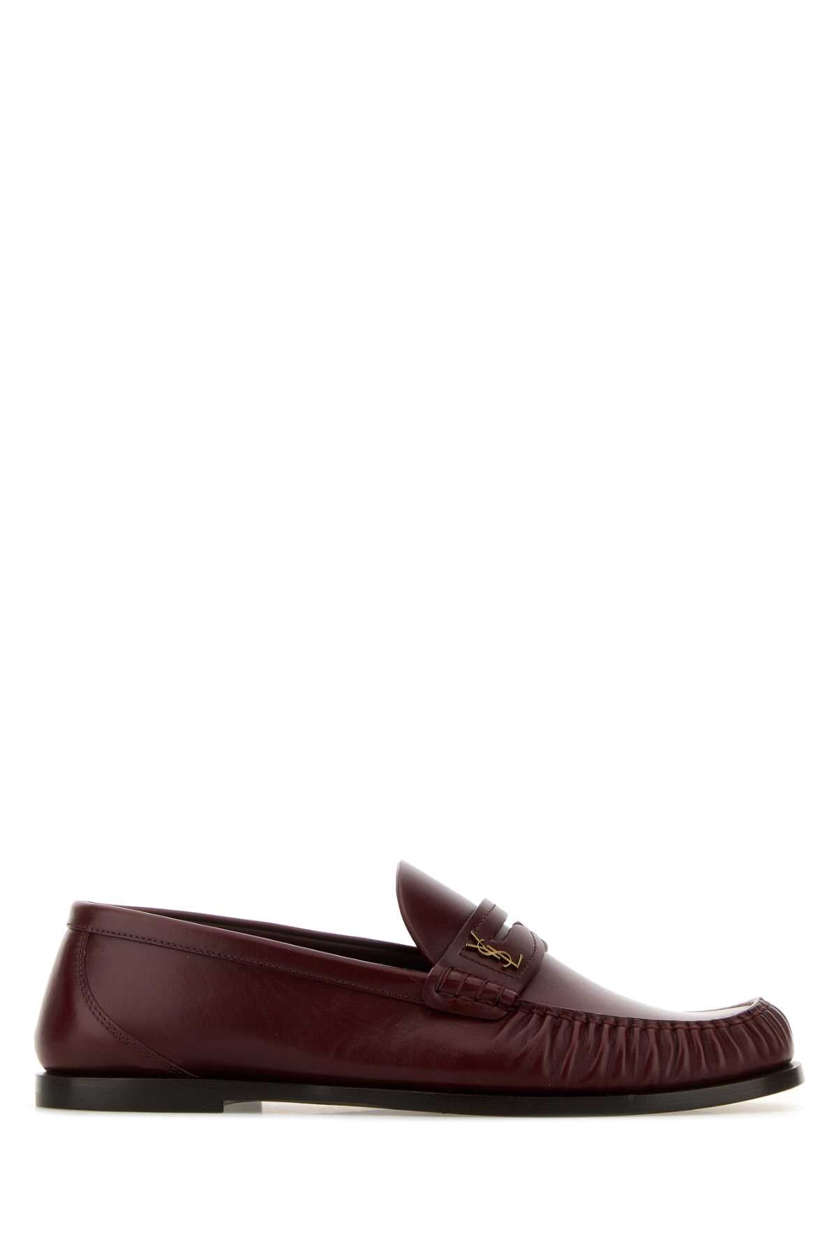 SAINT LAURENT Elegant Leather Loafers for Women - FW25