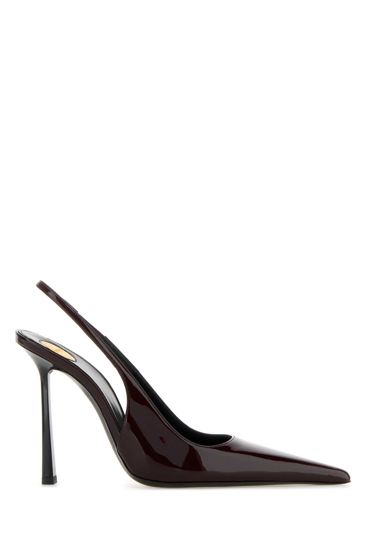 SAINT LAURENT Elegant Leather Vendome Pumps with 11 cm Heel Height