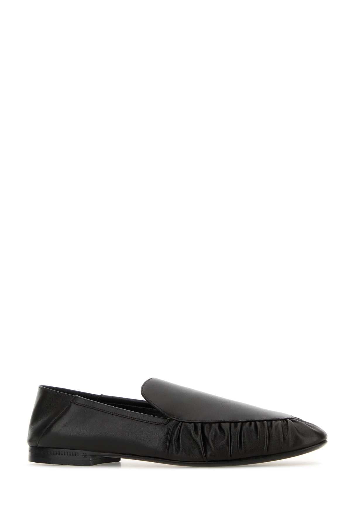 SAINT LAURENT Elegant Leather Alain Loafers for Women