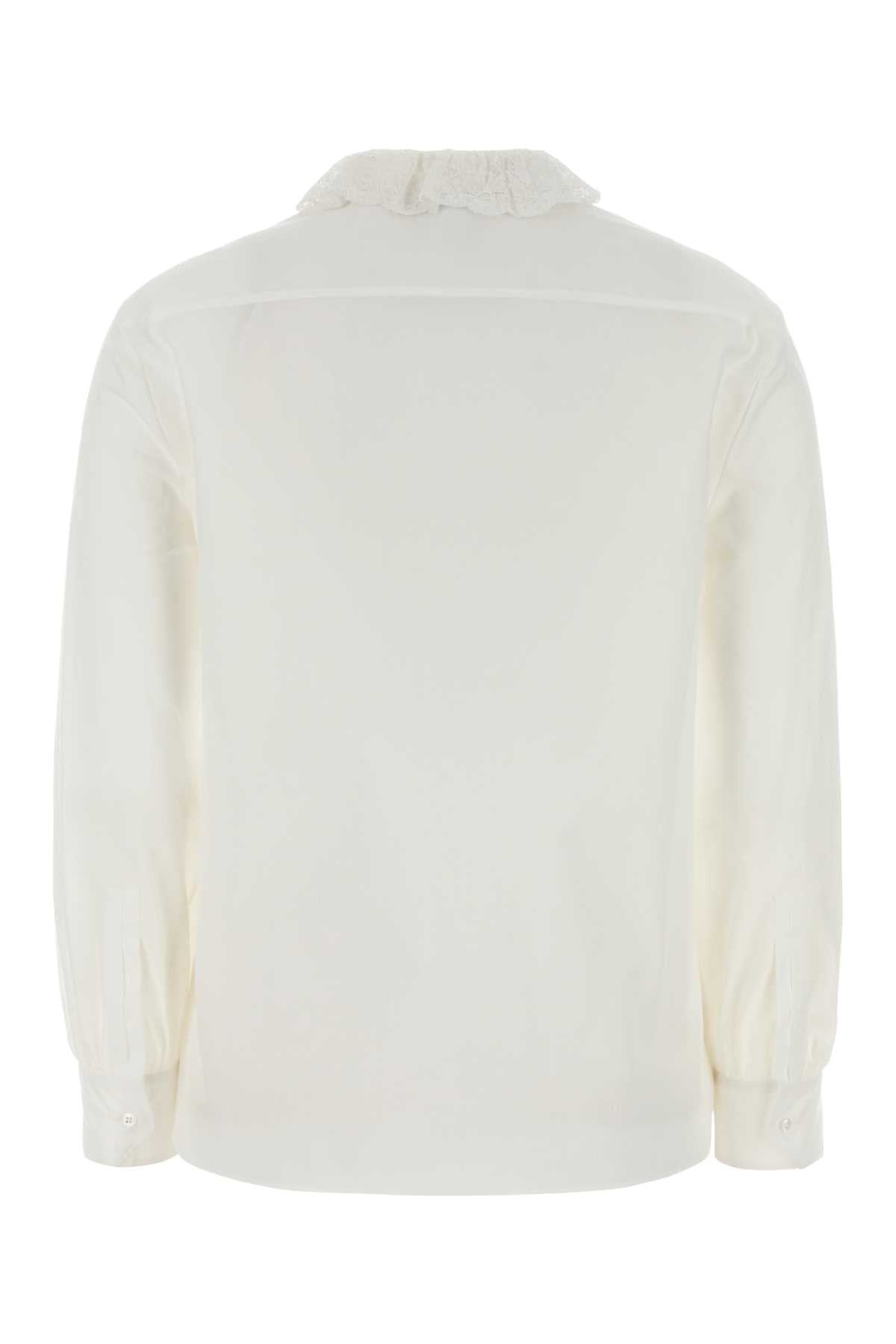 SAINT LAURENT Elegant Poplin Shirt for Women