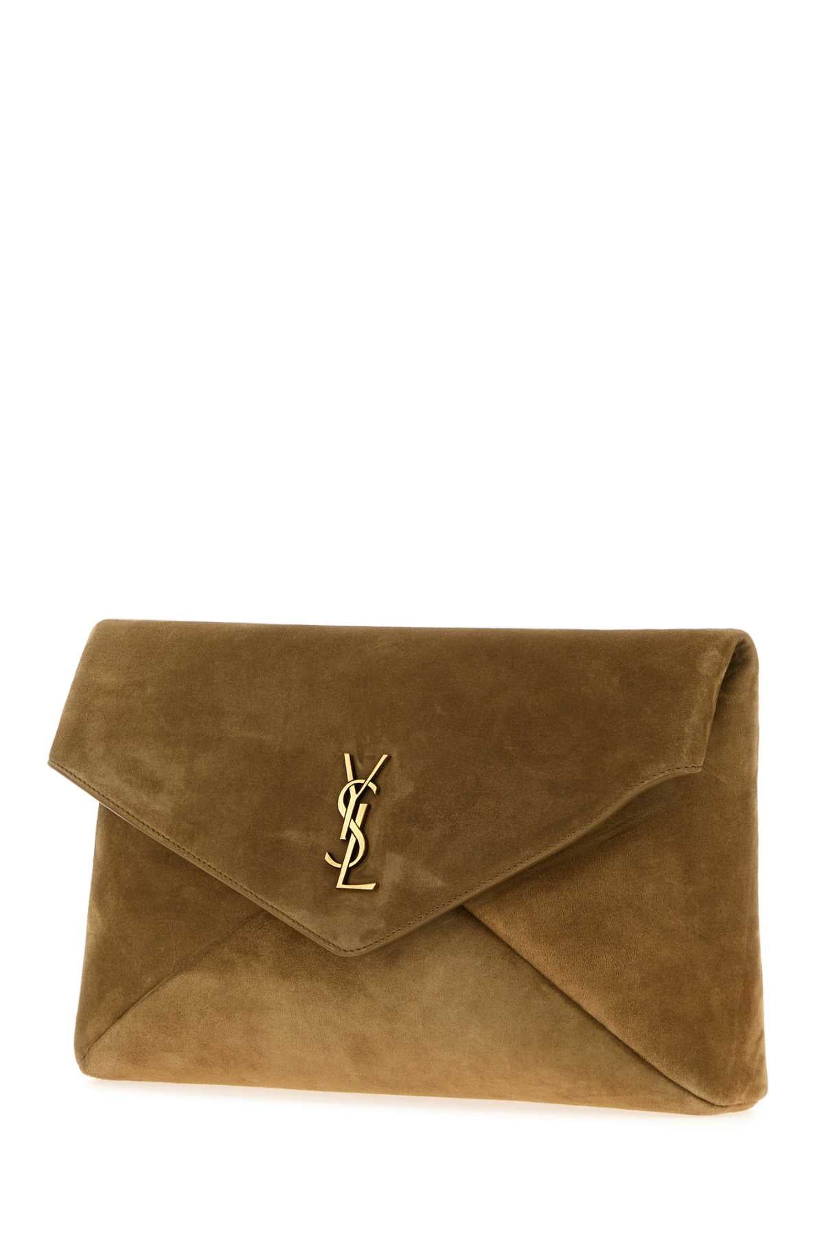 SAINT LAURENT Large Envelope Clutch Bag - 29.5 cm x 18 cm x 4.5 cm
