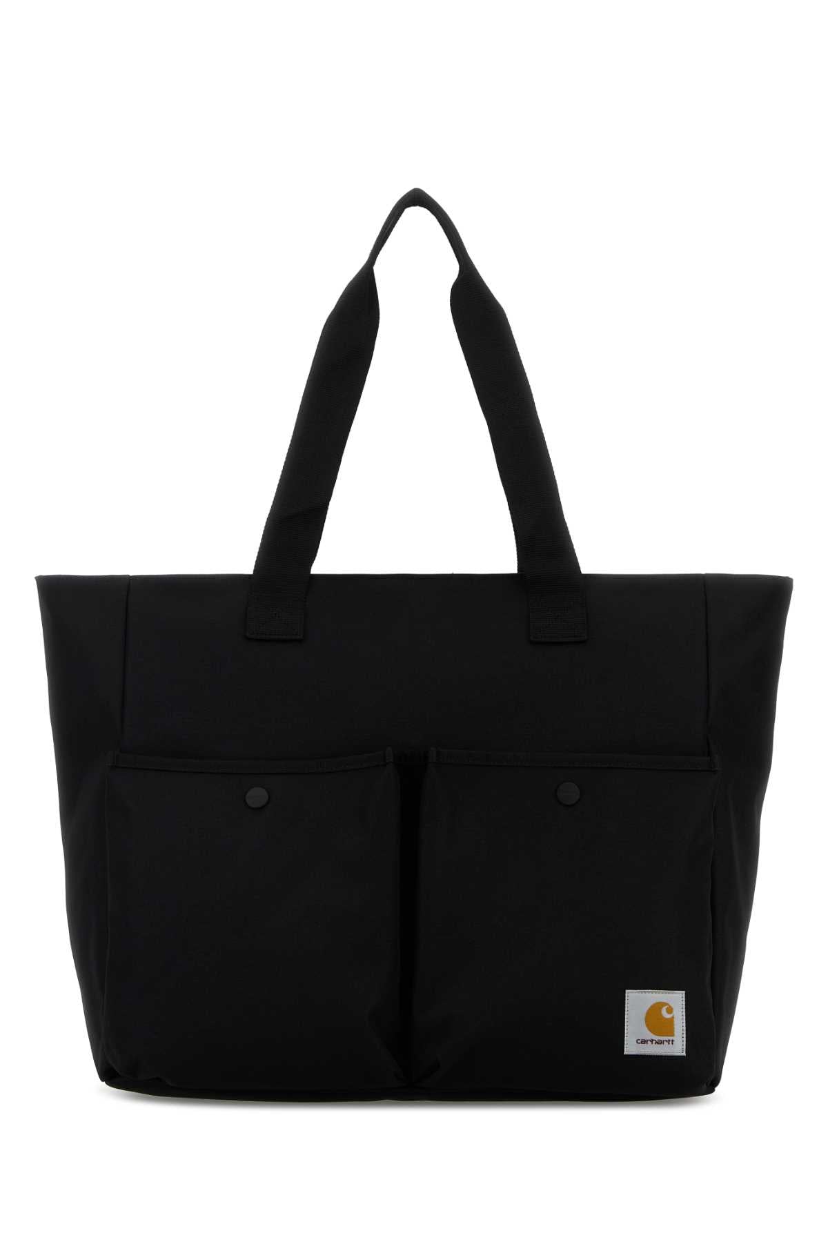 CARHARTT WIP Black Canvas Jake Tote Handbag - 45 cm x 35 cm x 4 cm