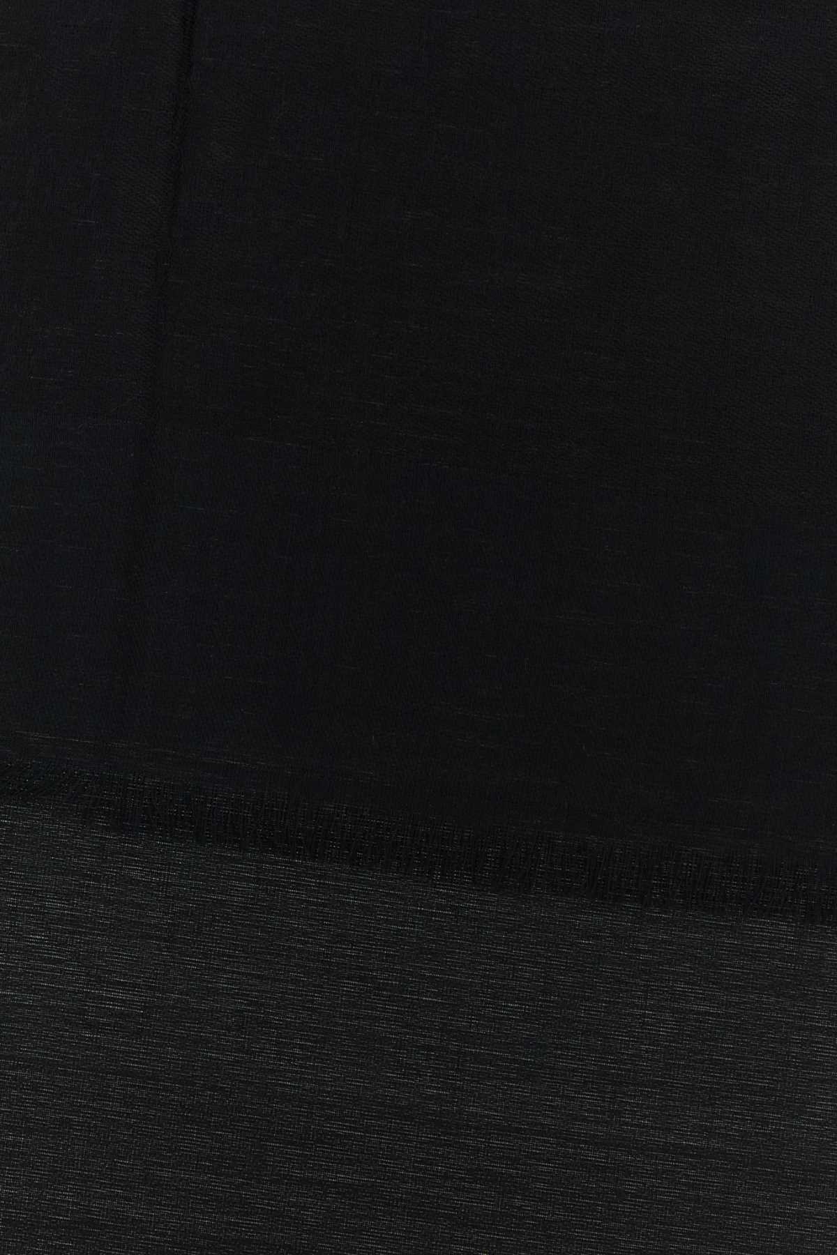 GUCCI Cotton Blend Foulard Style Scarf - 125 cm x 125 cm