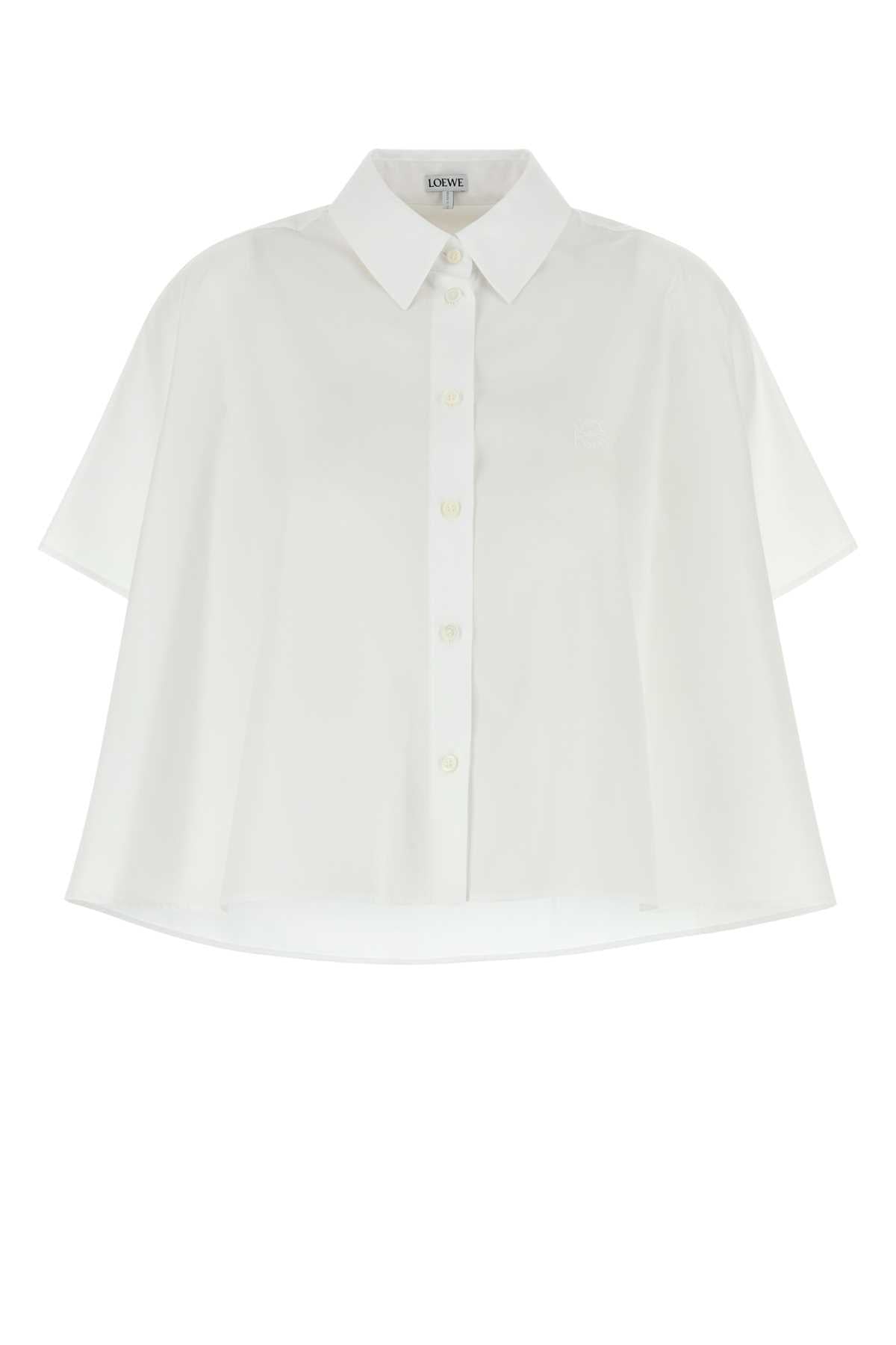 LOEWE Oversized Cotton Poplin Shirt