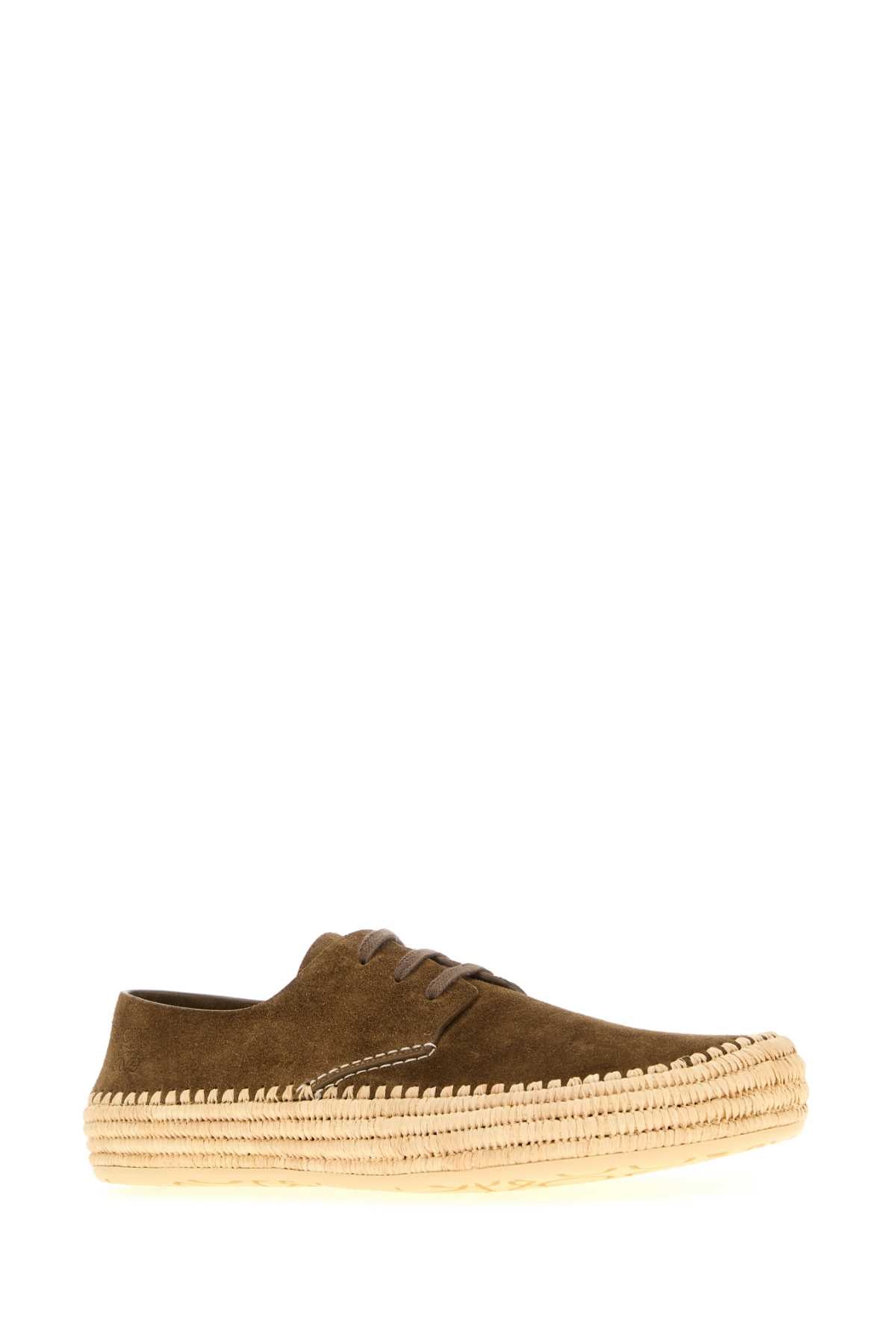 LOEWE Suede Lace-Up Shoes for Men