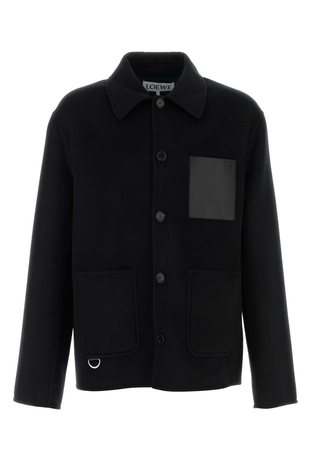 LOEWE Men's Premium Flannel Jacket - Winter 25W Collection