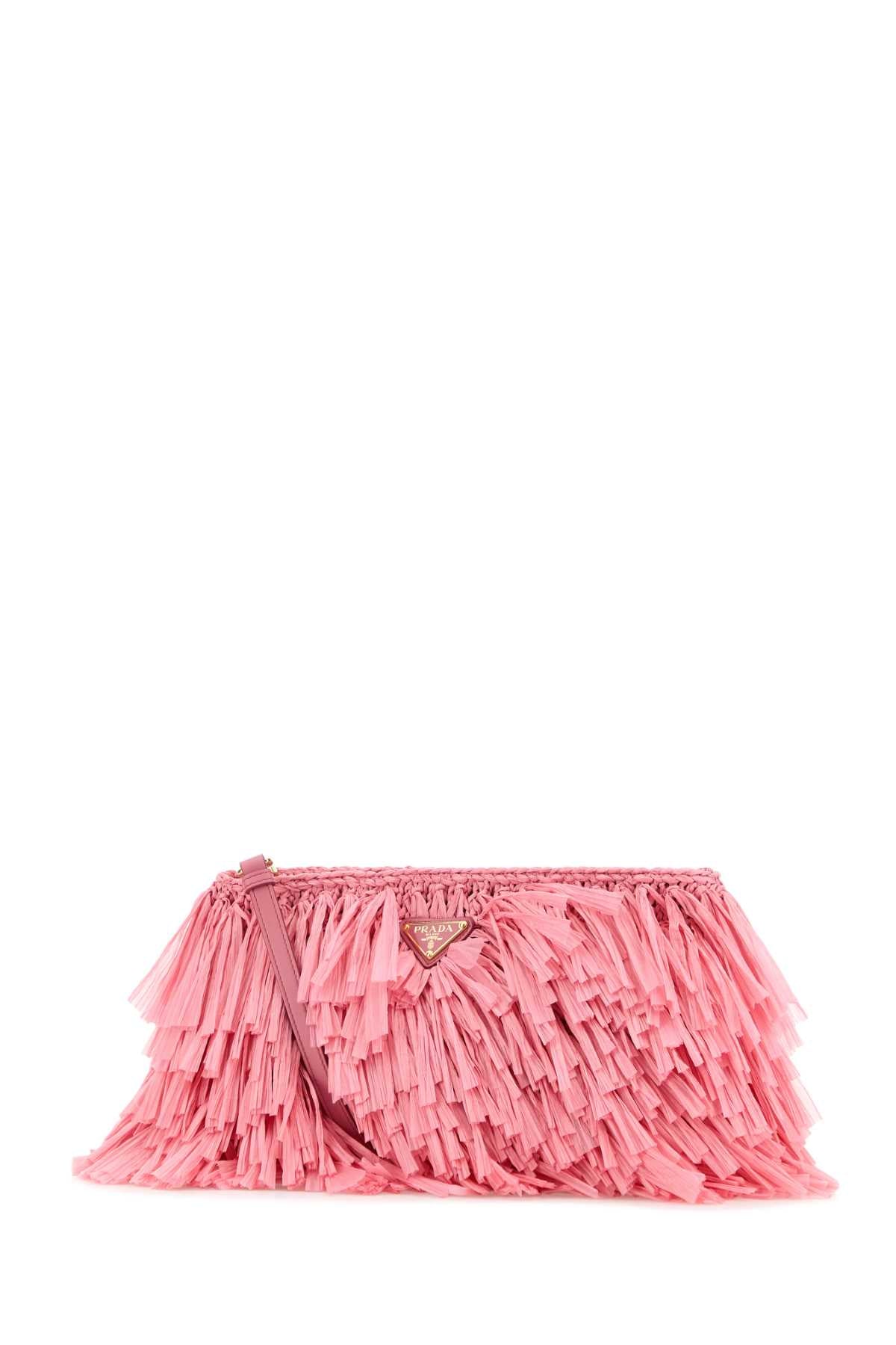 PRADA Mini Crochet Clutch Bag - Elegant and Chic