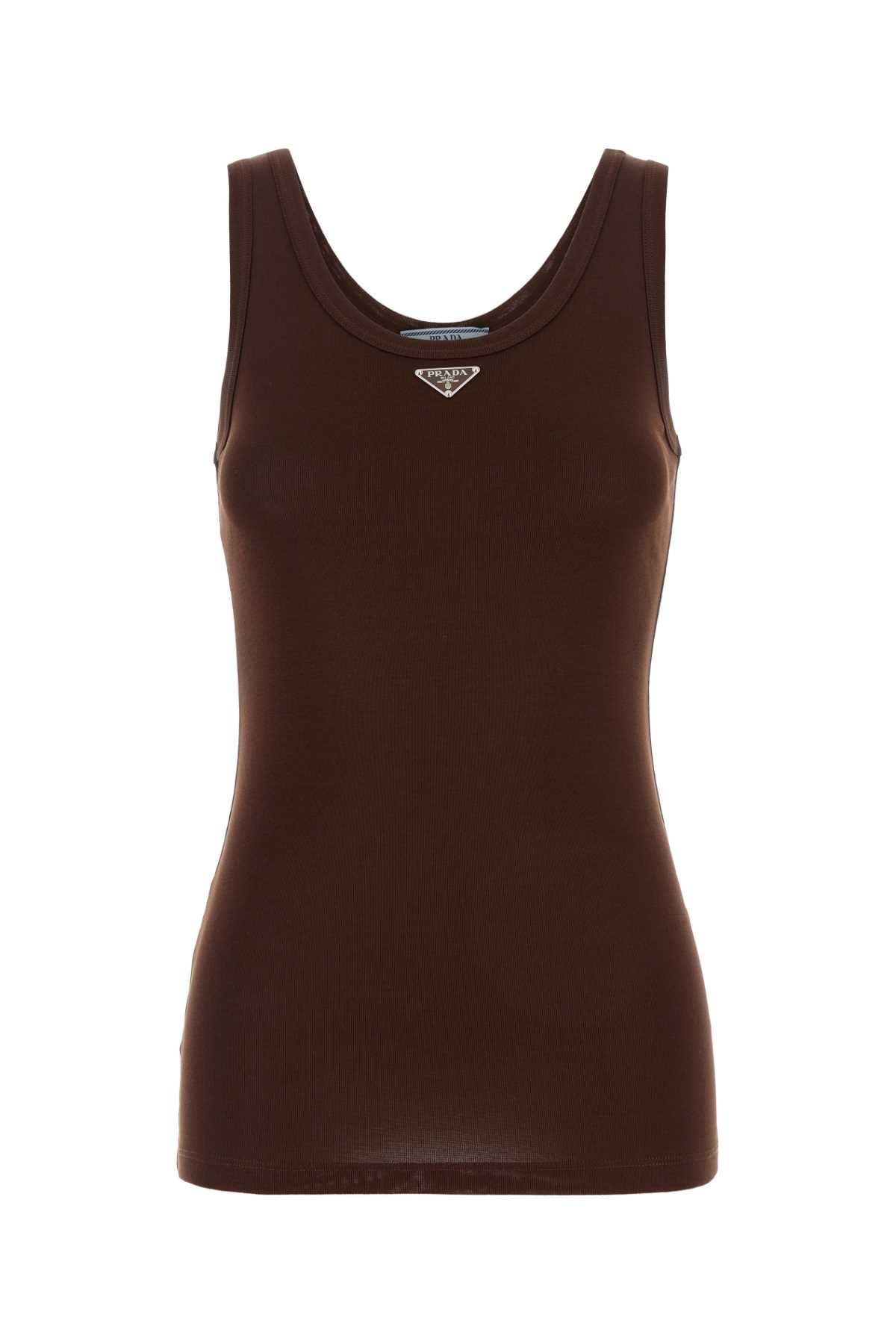 PRADA Cotton Tank Top for Women