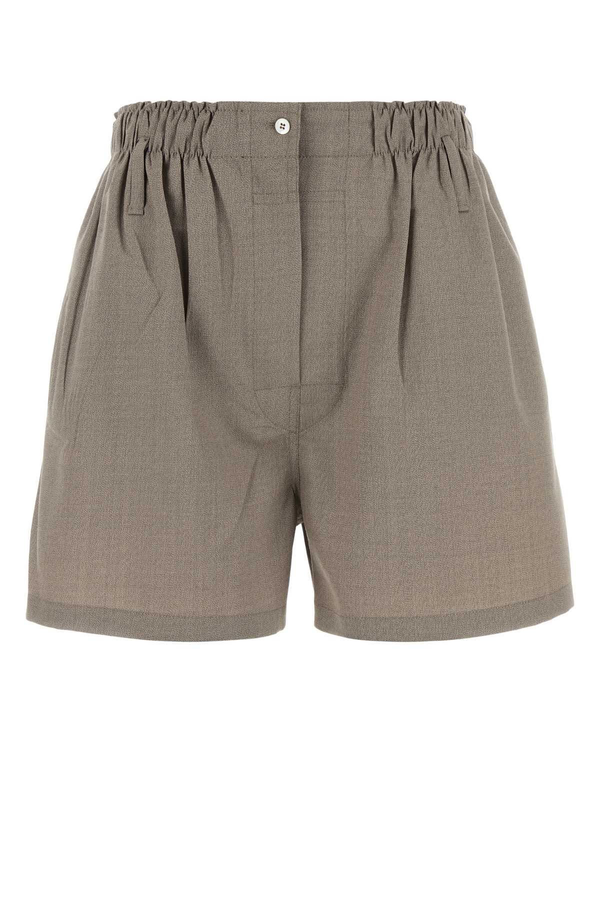 PRADA Chic Wool Mini Shorts for Women