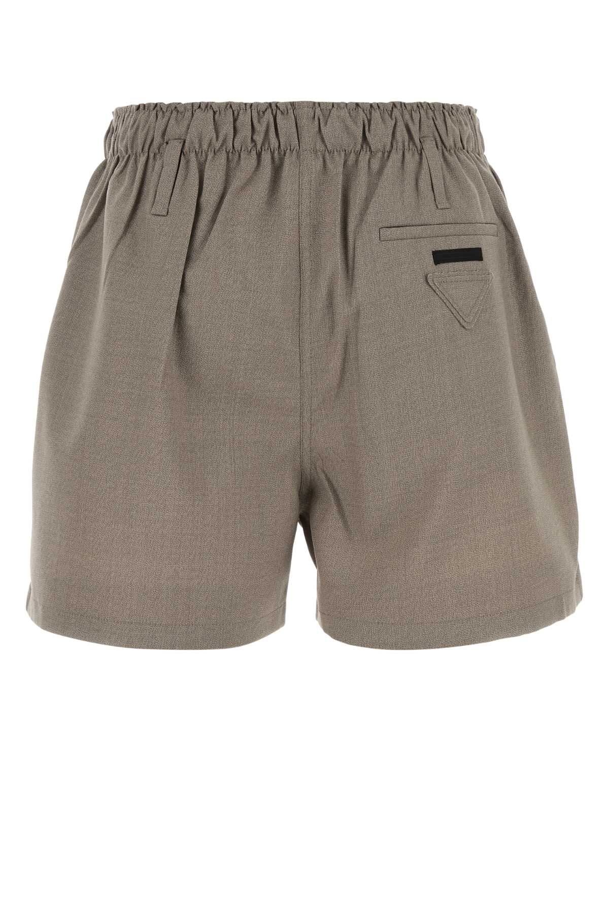 PRADA Chic Wool Mini Shorts for Women
