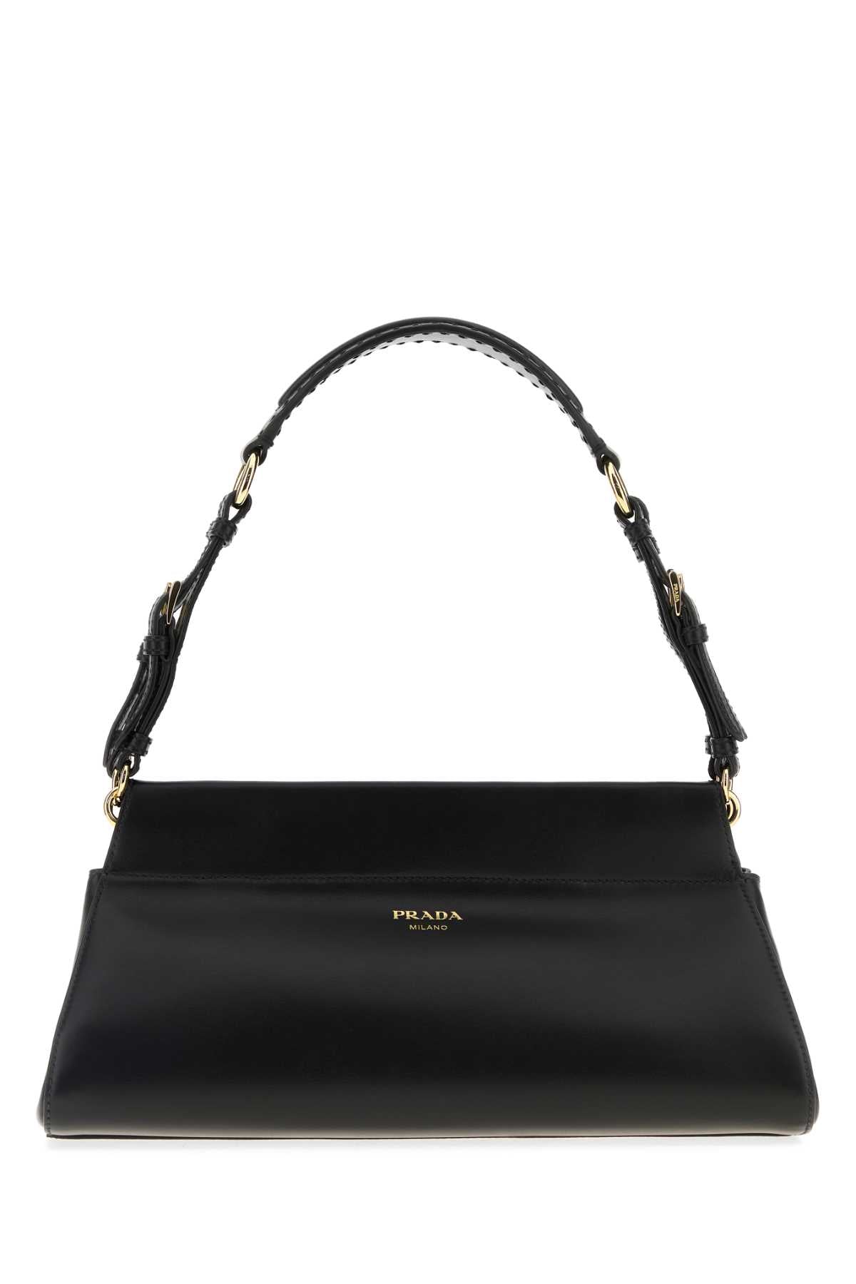 PRADA Medium Leather Shoulder Handbag