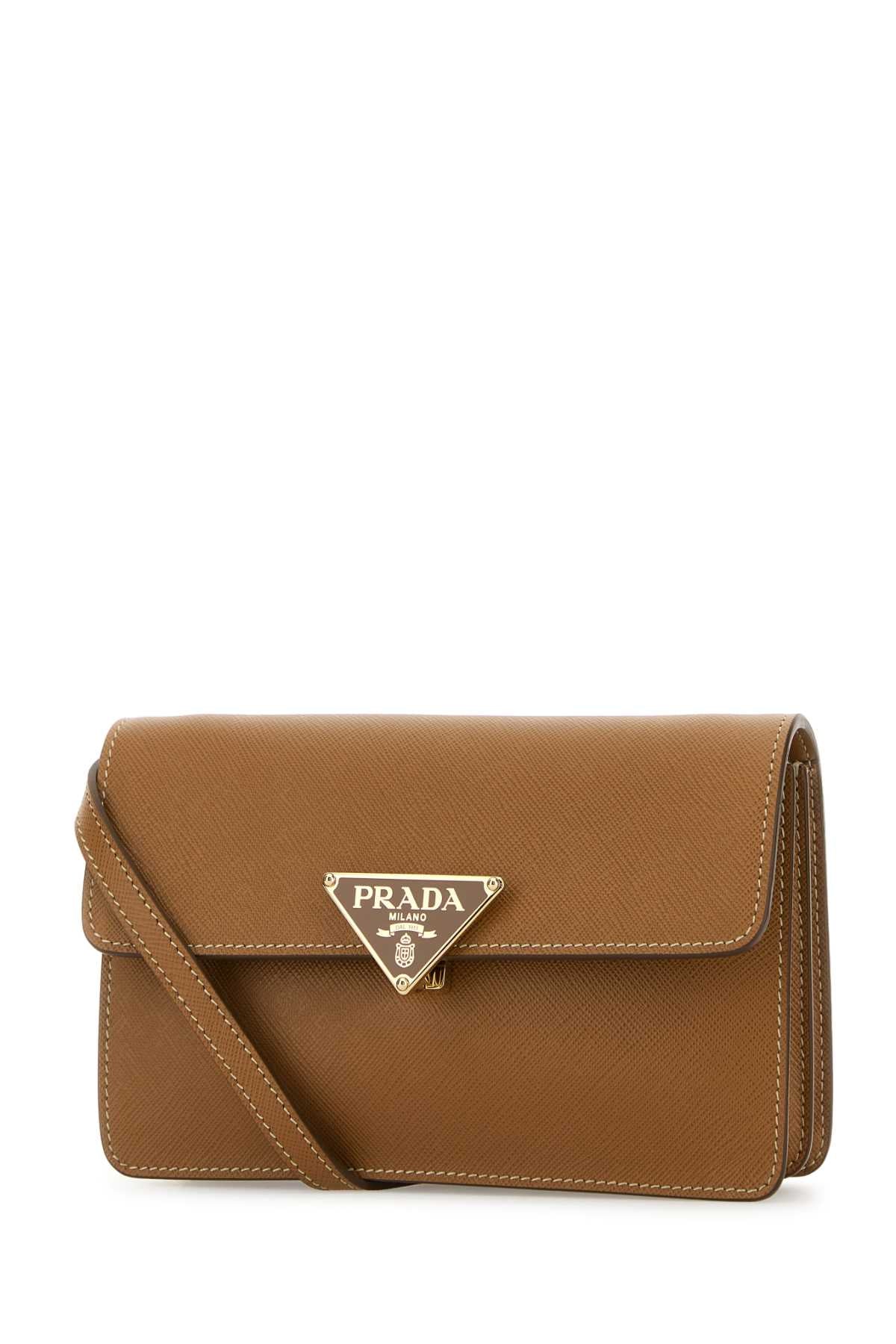 PRADA Mini Leather Crossbody Handbag