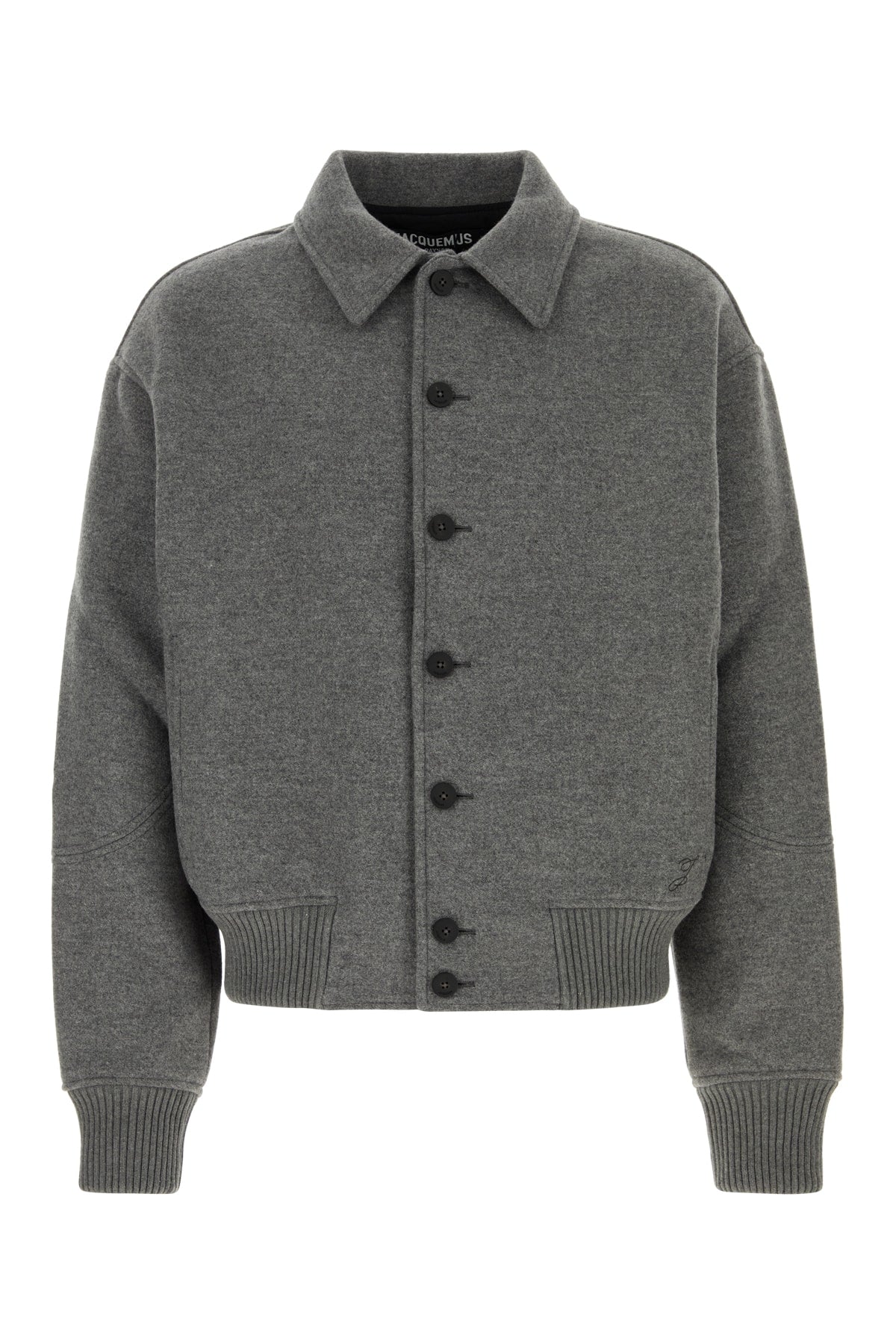 JACQUEMUS Men's Felt Bomber Jacket
