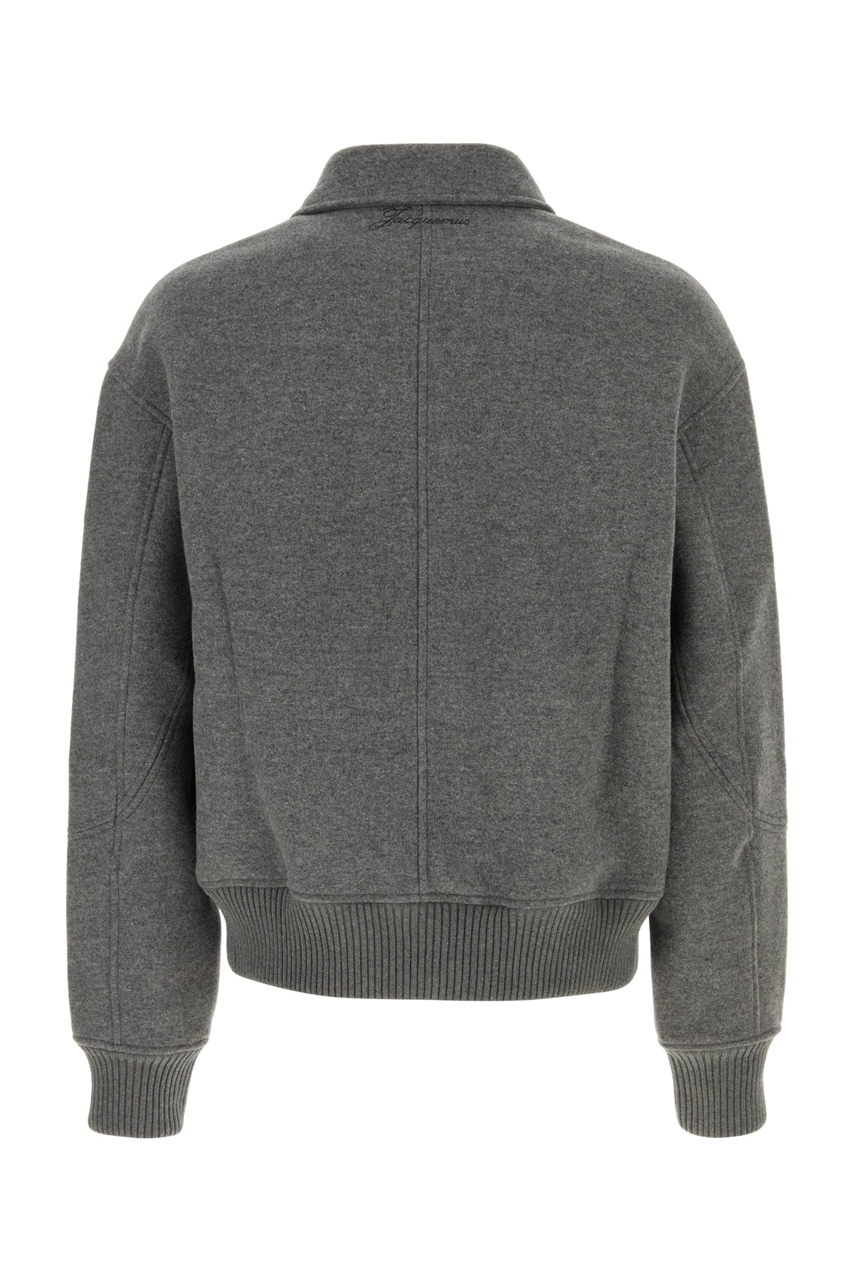 JACQUEMUS Men's Felt Bomber Jacket