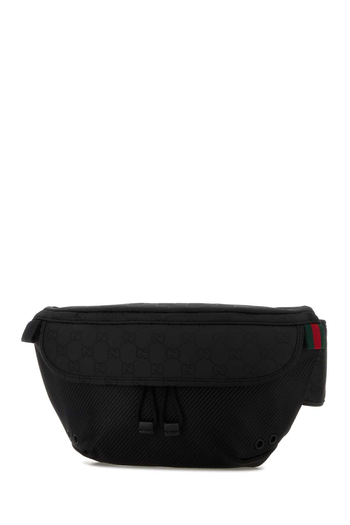 GUCCI Large Fabric Nexus Belt Handbag - 32 cm x 17 cm x 5 cm