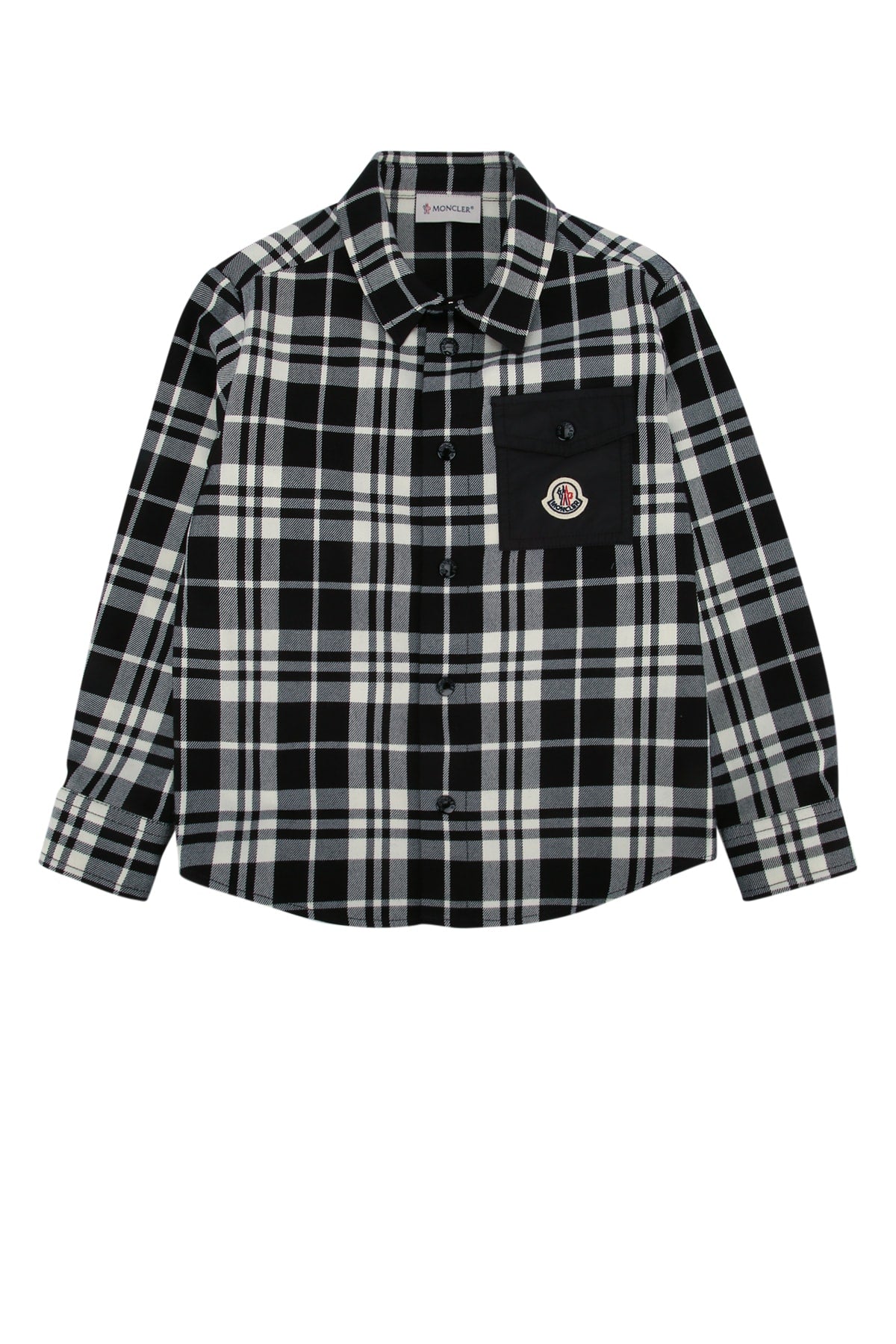 MONCLER JR Mini Explorer Kids' Shirt for FW25