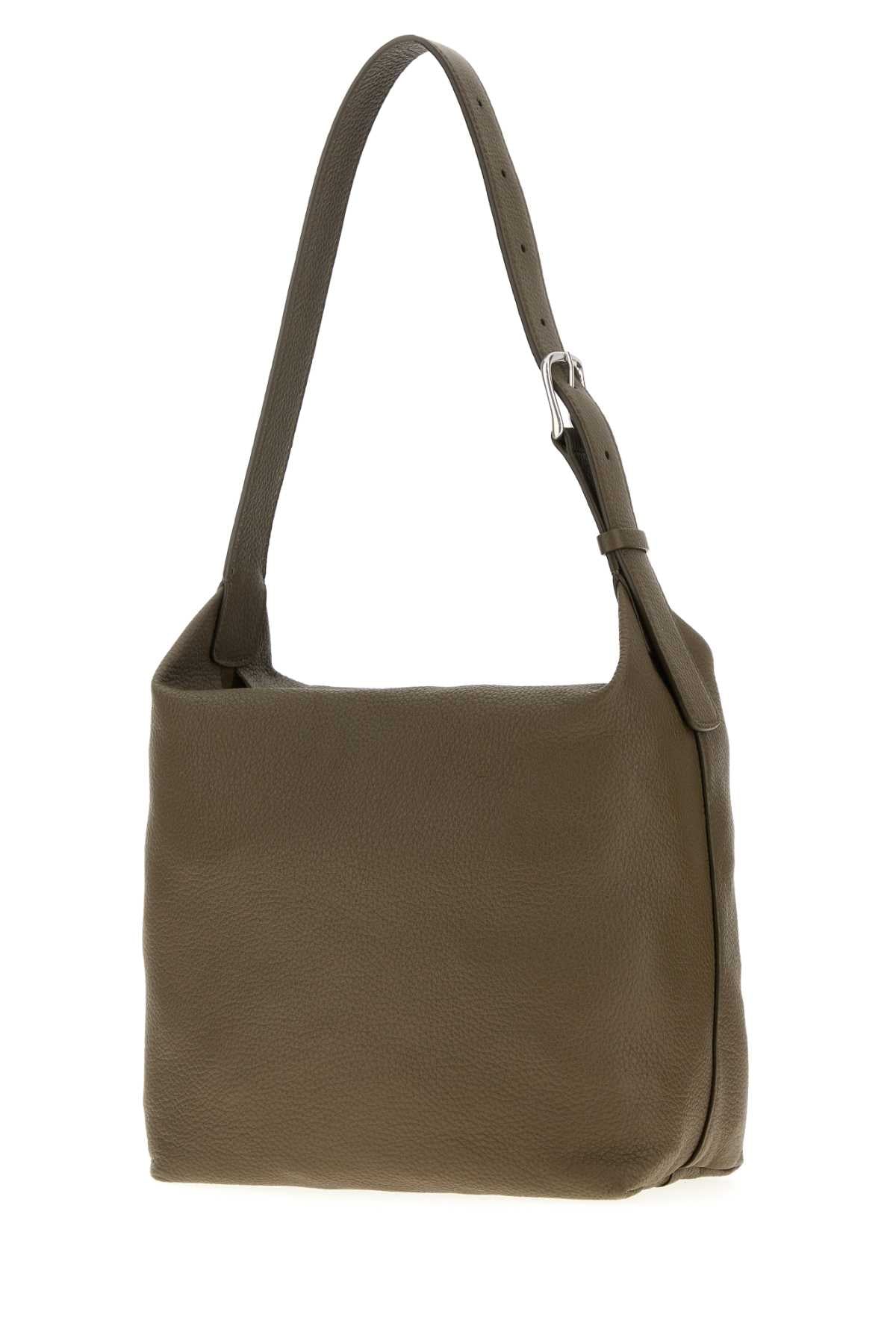 THE ROW Mini Leather Isa Shoulder Handbag - 22cm x 20cm x 12cm