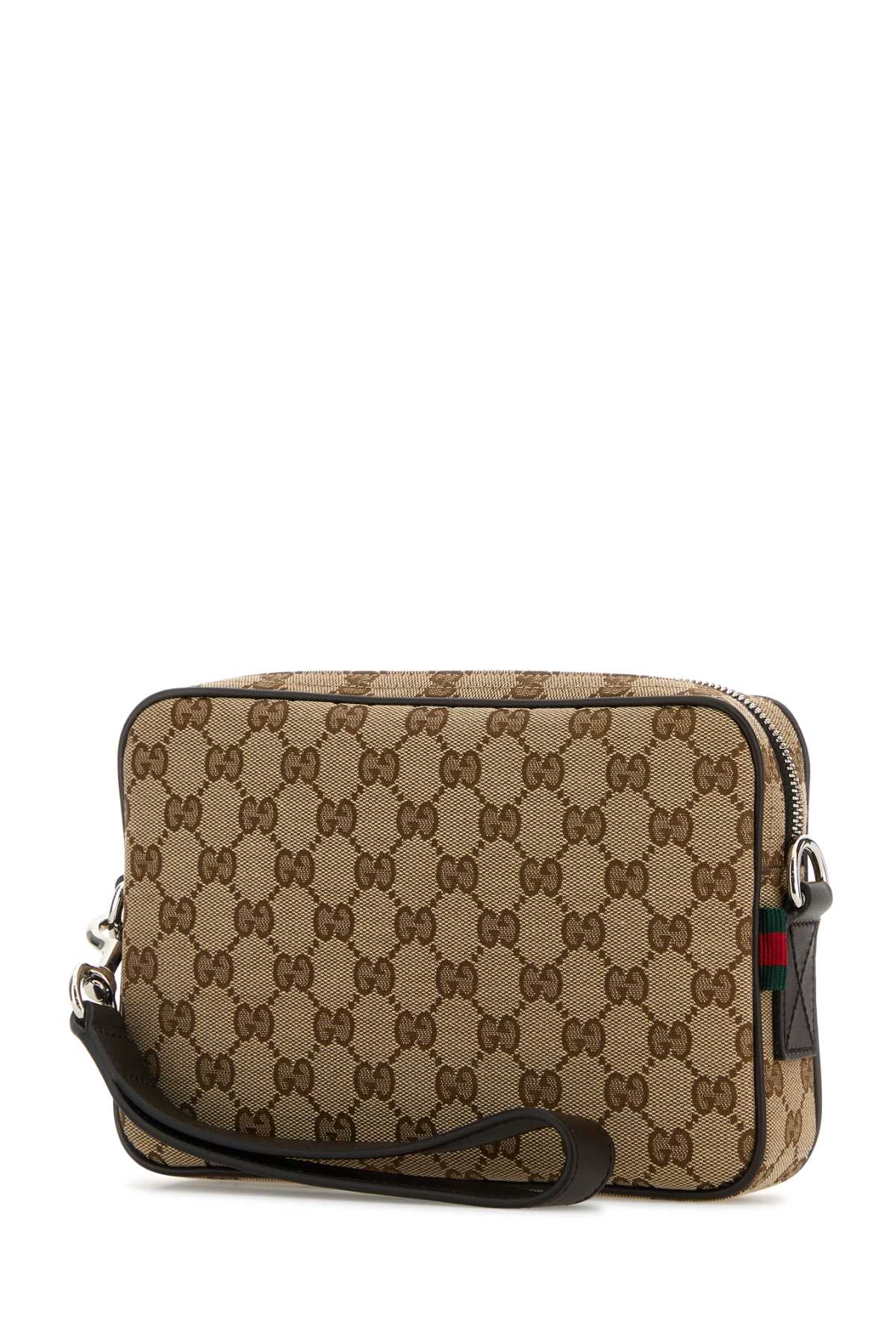 GUCCI Printed GG Fabric Clutch - 23.5 cm x 15 cm
