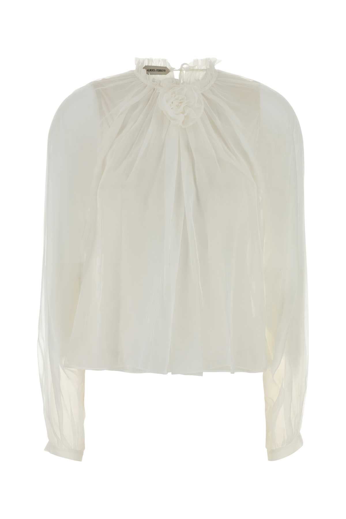ALBERTA FERRETTI Elegant Silk Blouse for Her
