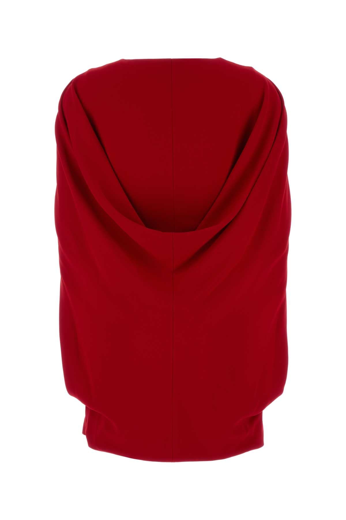 ALBERTA FERRETTI Sleek Stretch Crepe Mini Dress