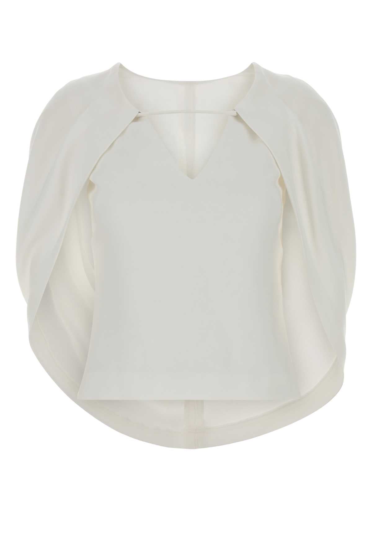 ALBERTA FERRETTI Stretch Crepe Top for Women