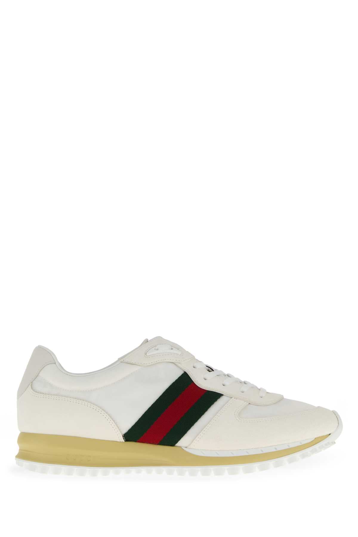 GUCCI Original GG Fabric and Suede Re-Motion Sneakers - Men's