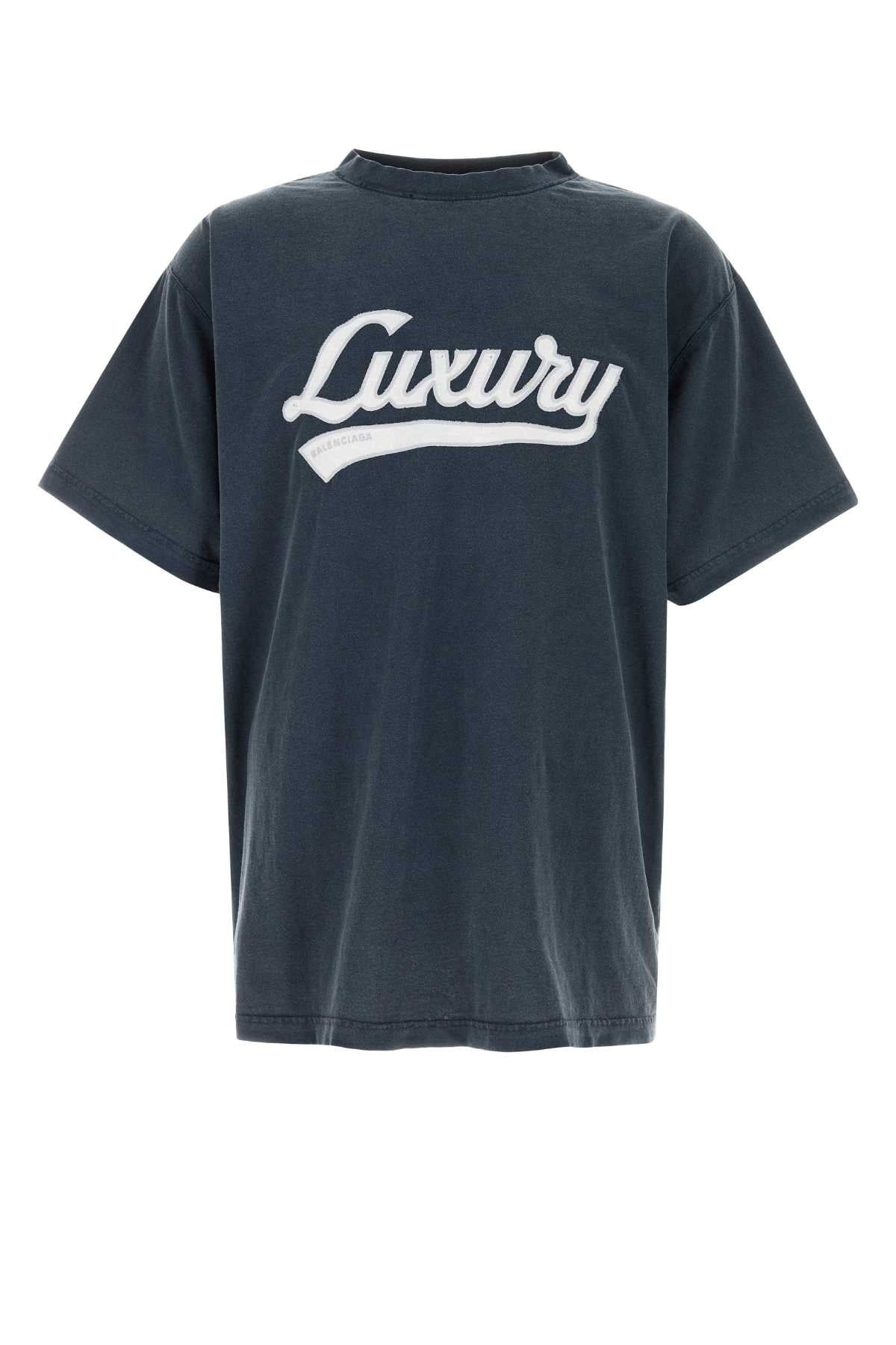 BALENCIAGA Oversized Cotton T-Shirt for Men - Perfectly Casual