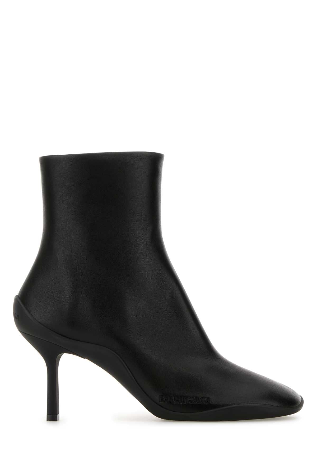 BALENCIAGA Stylish Mini Ankle Boots with 8 cm Heel Height for Women