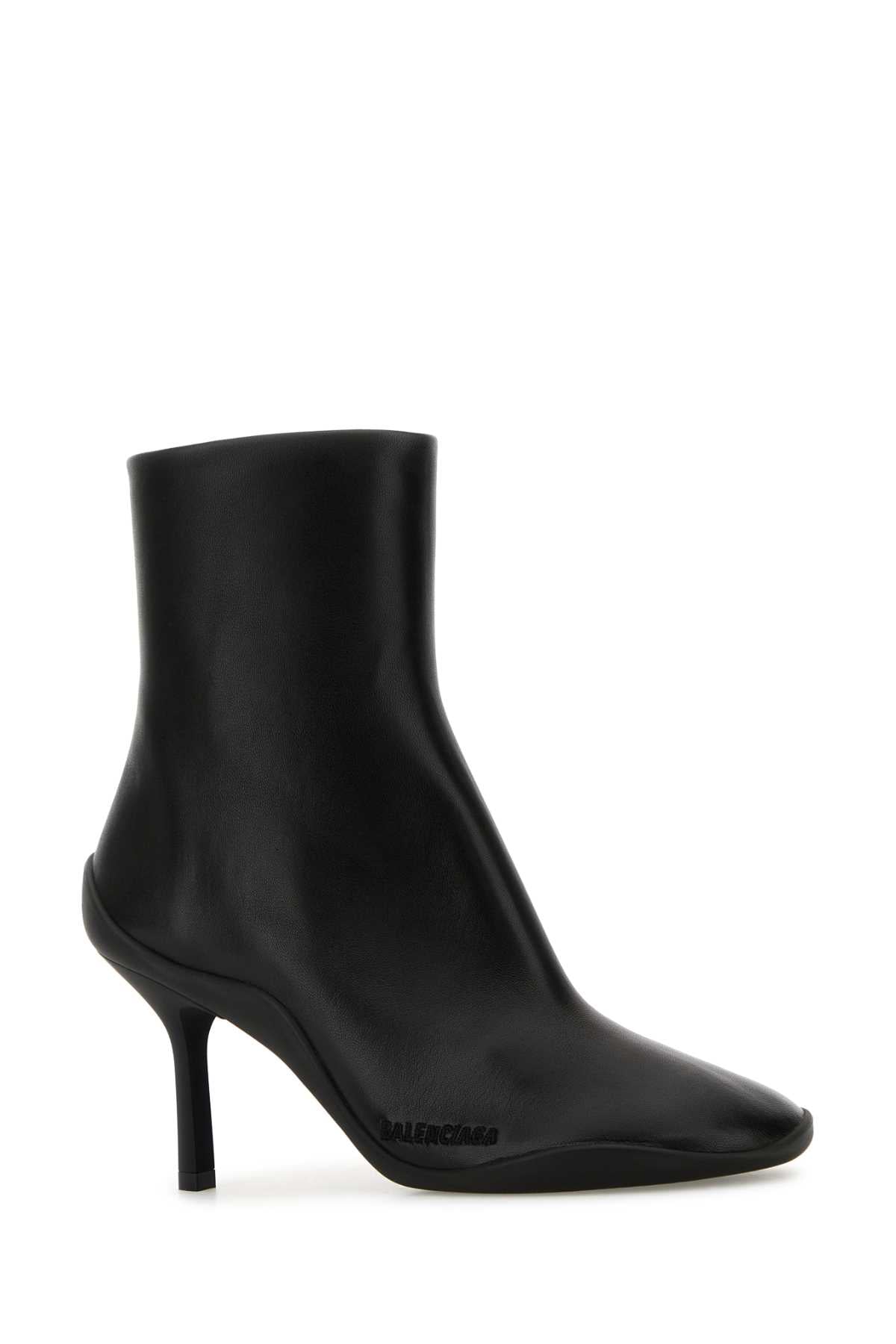BALENCIAGA Stylish Mini Ankle Boots with 8 cm Heel Height for Women