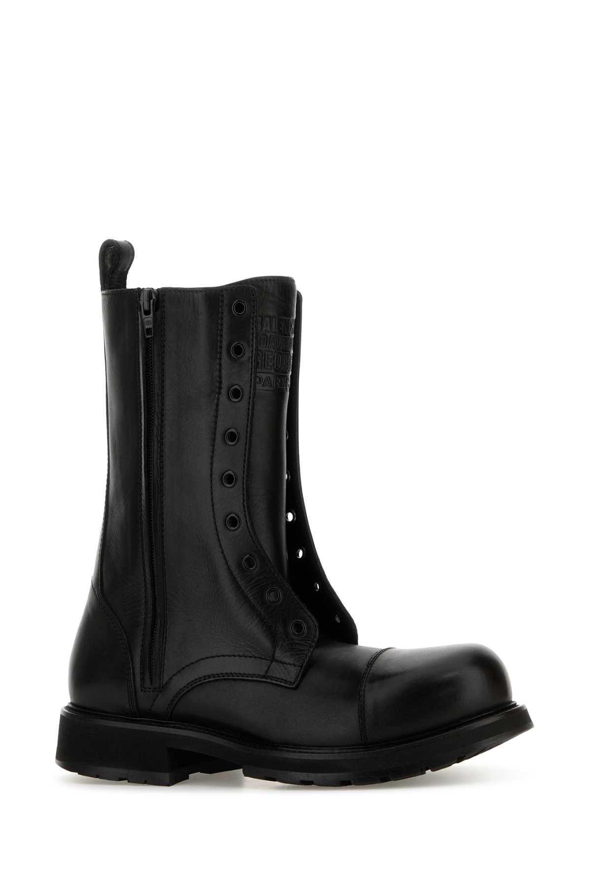 BALENCIAGA Bovine Leather Truck Boots for Men