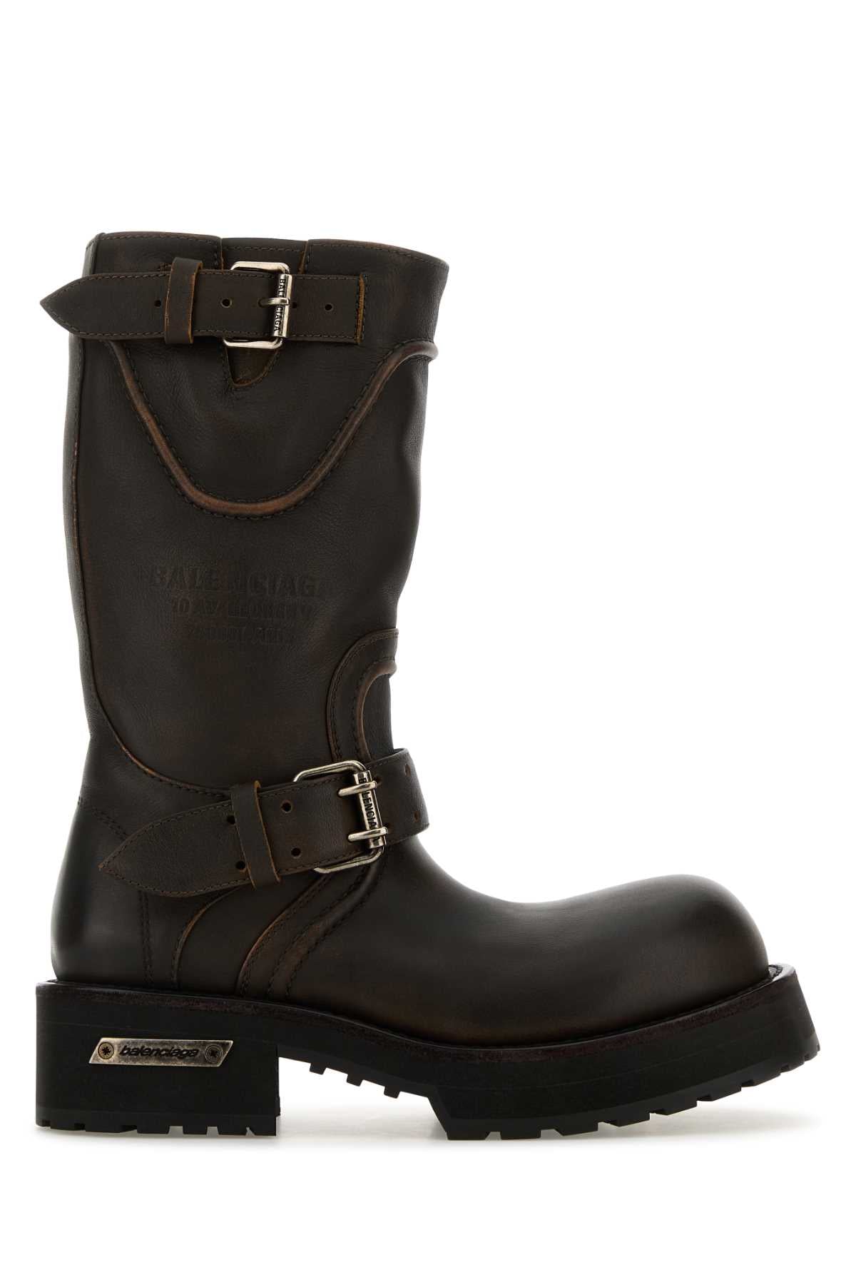 BALENCIAGA Leather Venom Boots for Women - FW25