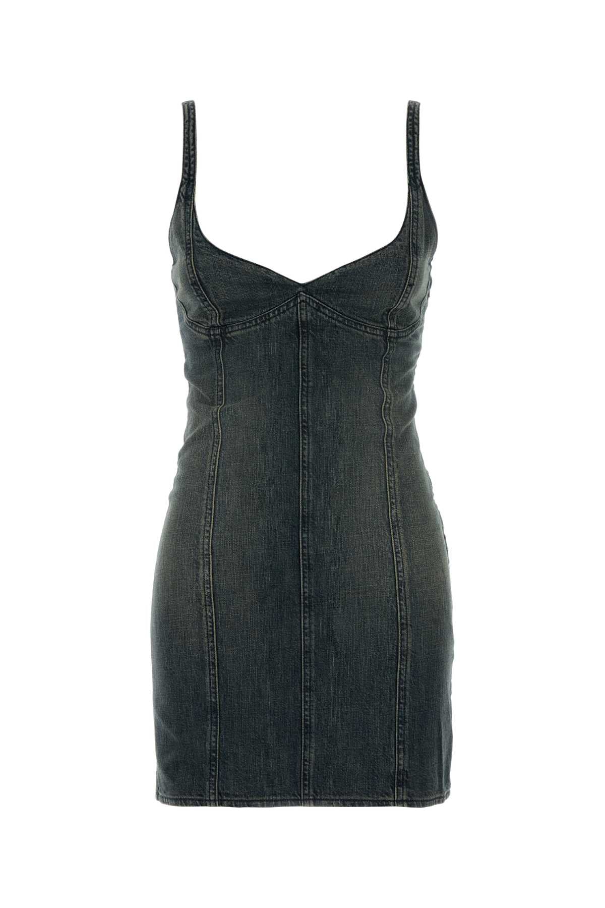 BALENCIAGA Chic Denim Mini Dress for Women
