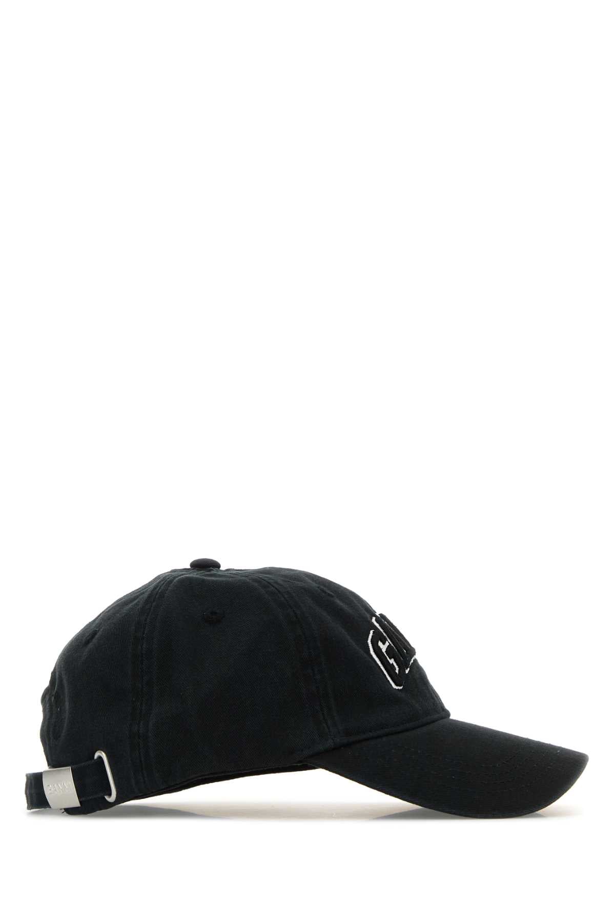 GANNI Cotton Baseball Cap for Women - FW25 Season