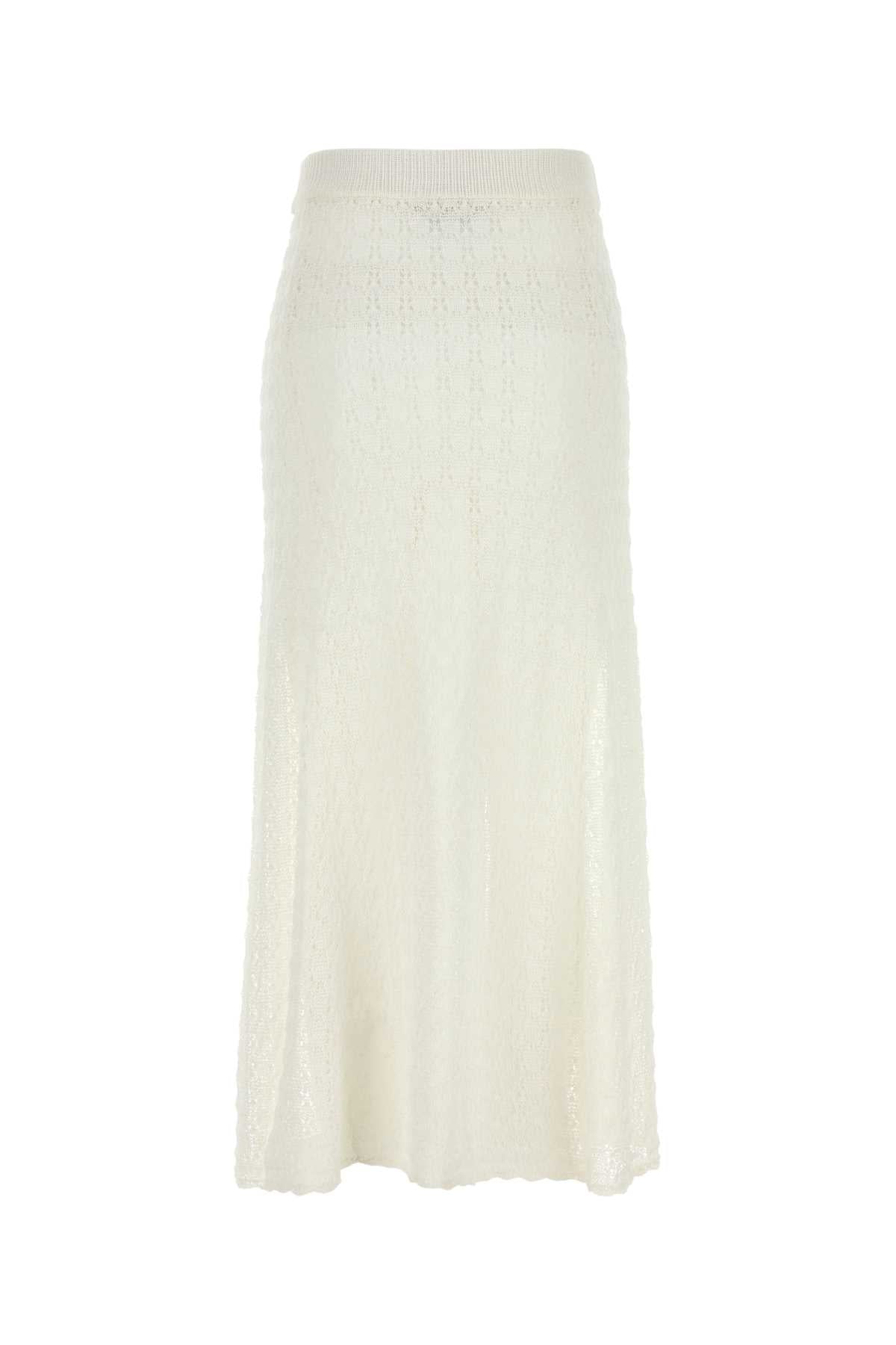 GANNI Crochet Mini Skirt