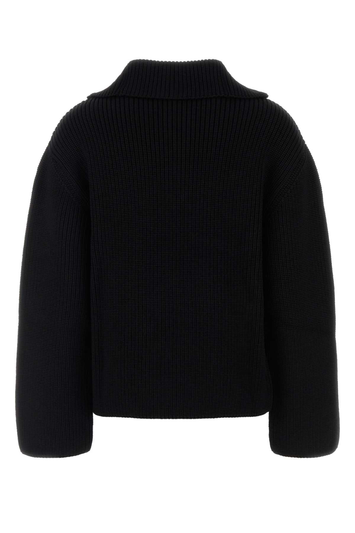 COURREGES Oversized Merino Wool Sweater for Women