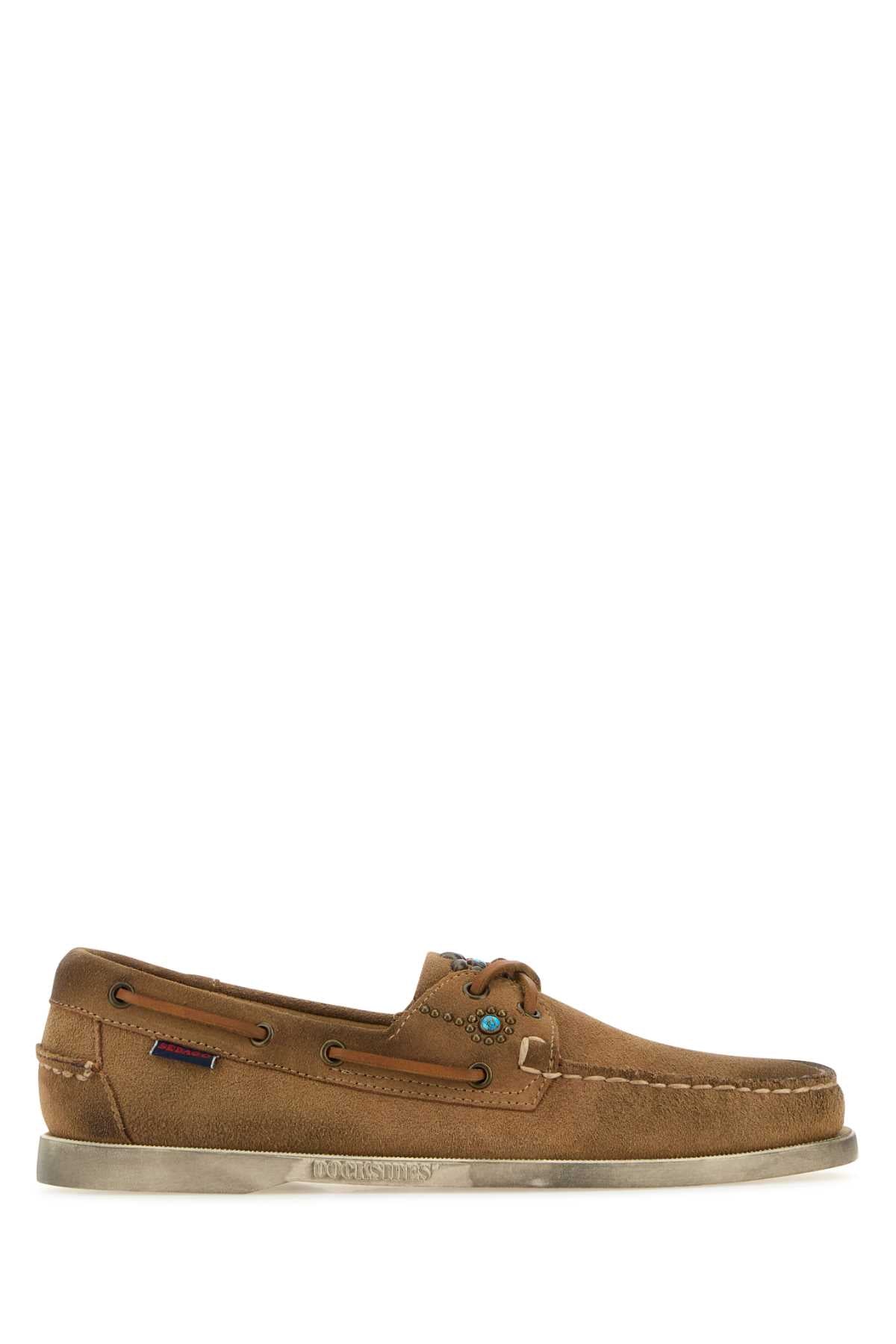 SEBAGO Suede Portland Flesh Out Loafers for Men