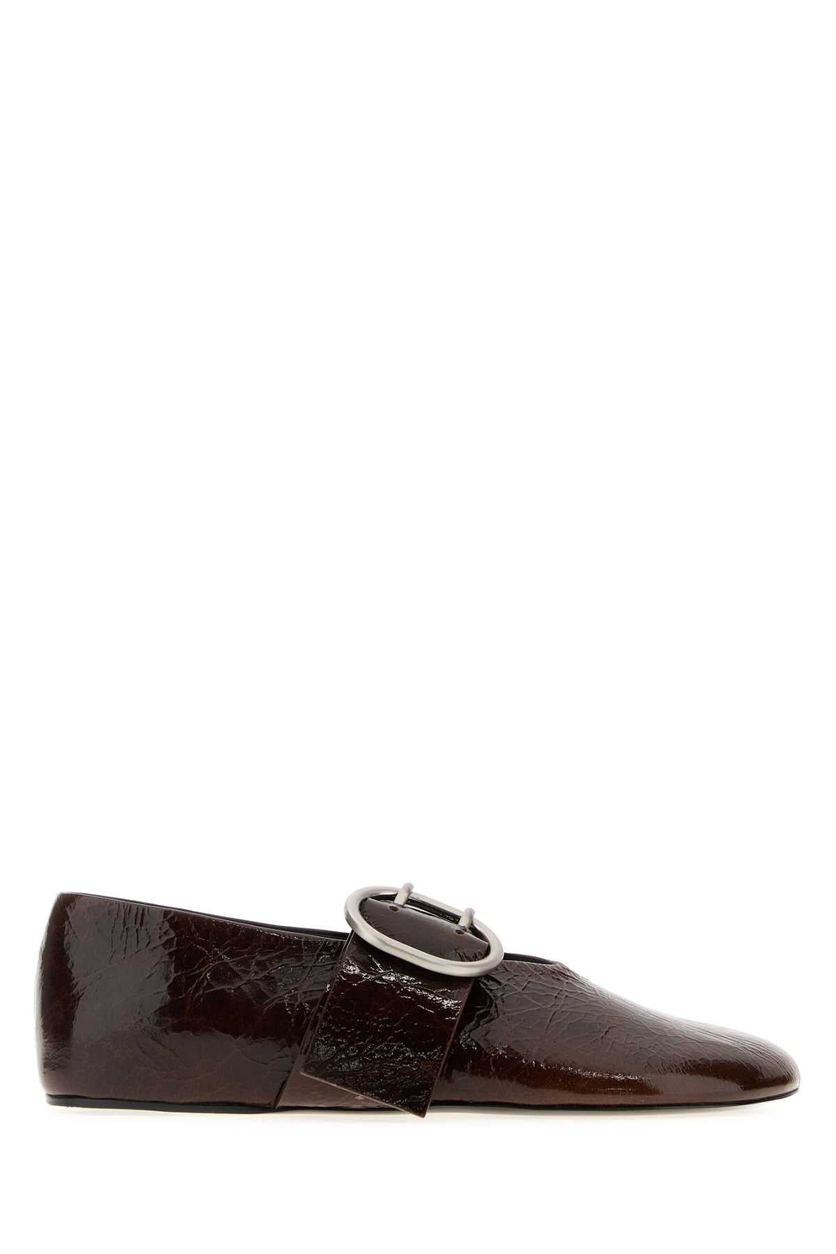 JIL SANDER Elegant Leather Ballerinas for Women
