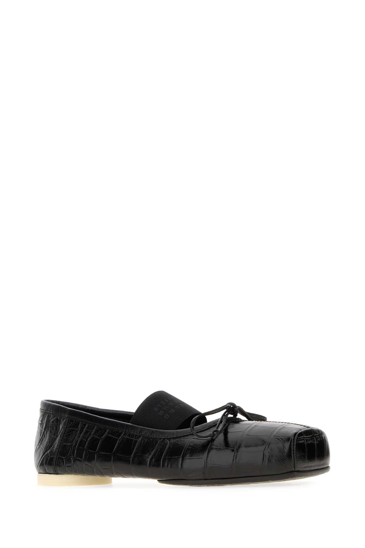 MM6 MAISON MARGIELA Classic Leather Ballerinas for Women