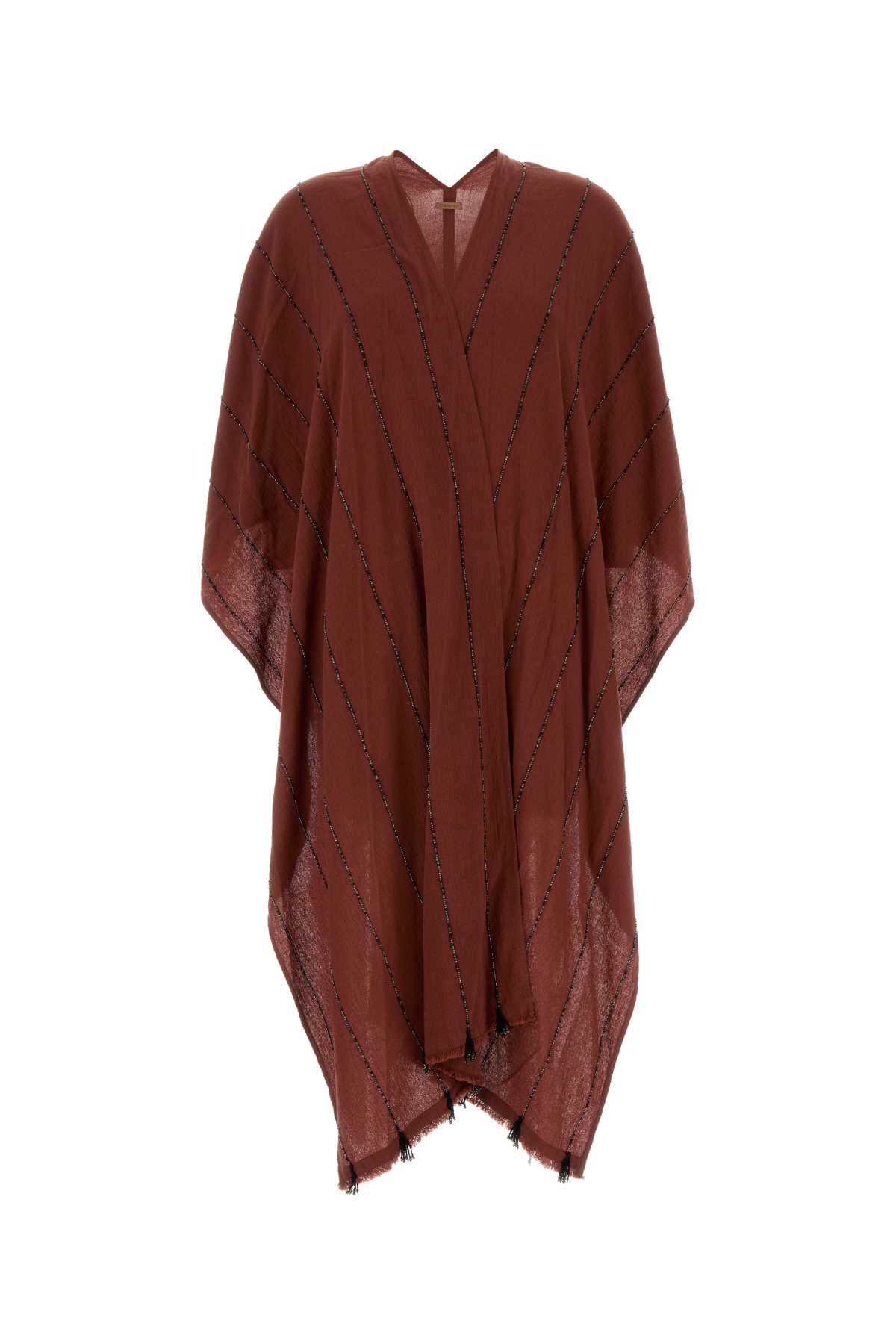 CARAVANA Mini Cotton Cape for Women