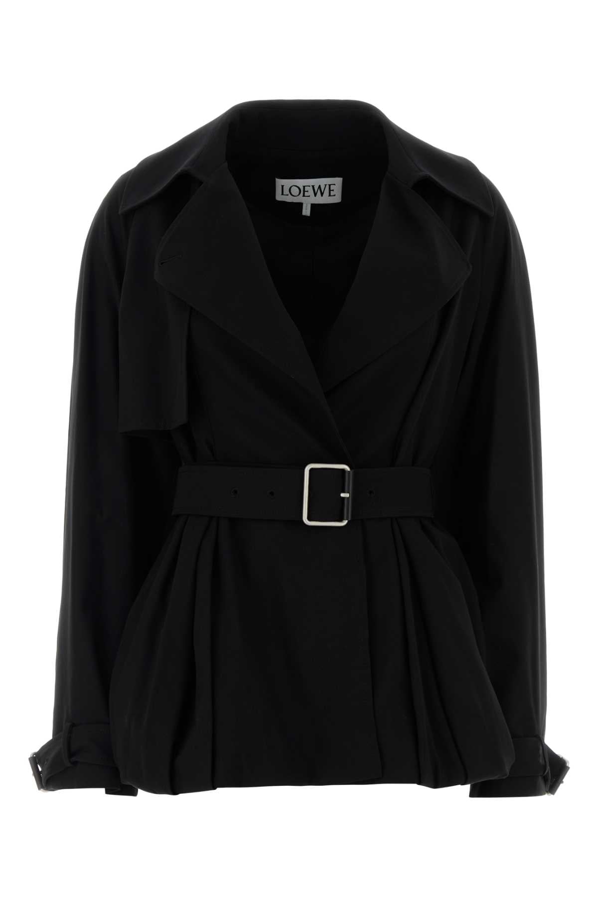 LOEWE Tailored Gabardine Trench Jacket for Women