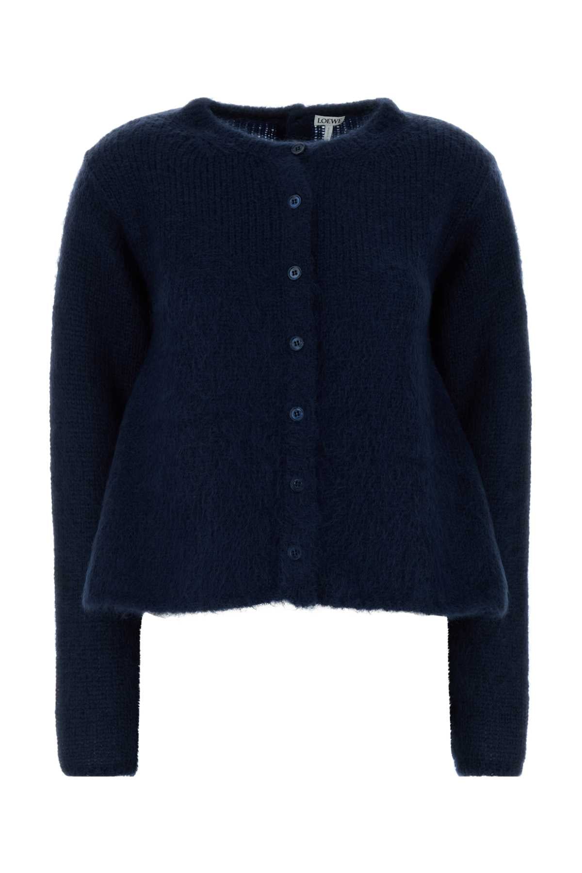 LOEWE Stretch Mohair Blend Cardigan