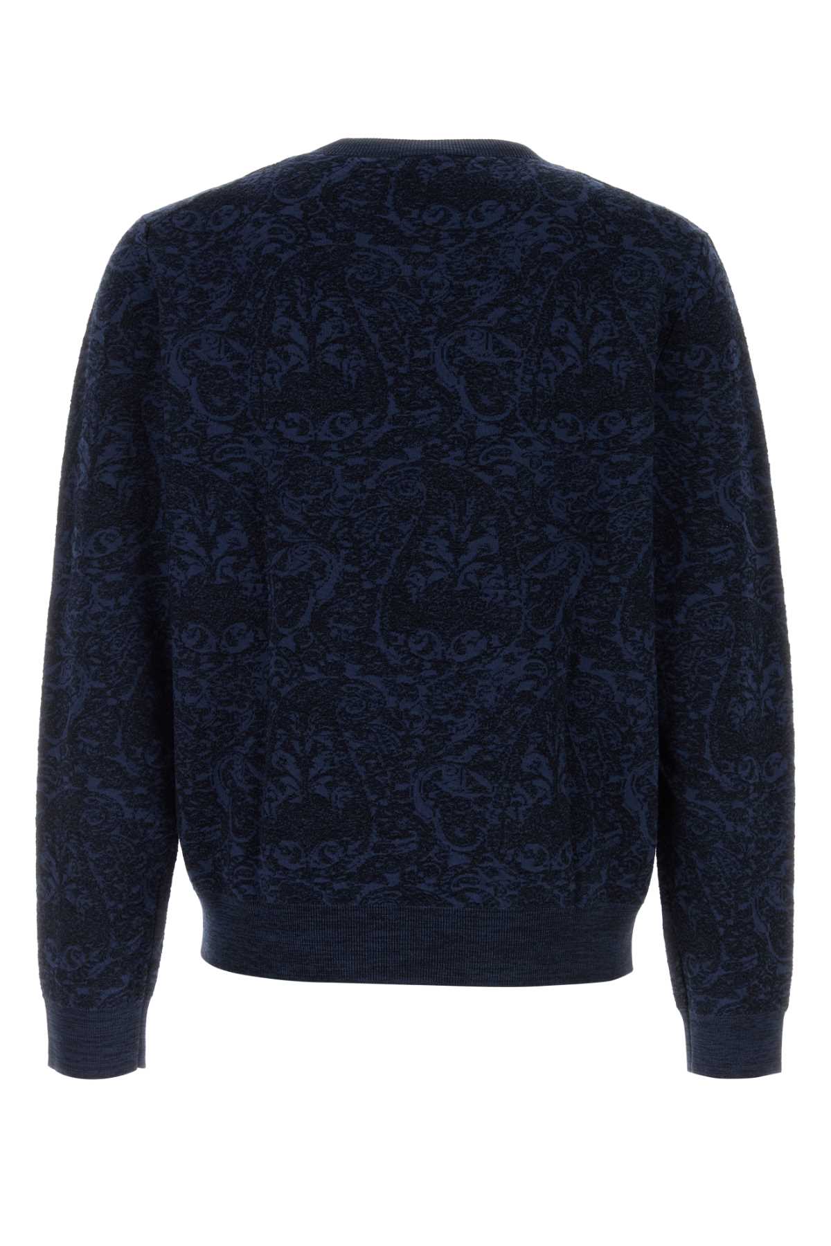 ETRO Embroidered Cotton Blend Sweater for Men - Perfect for Season 25W