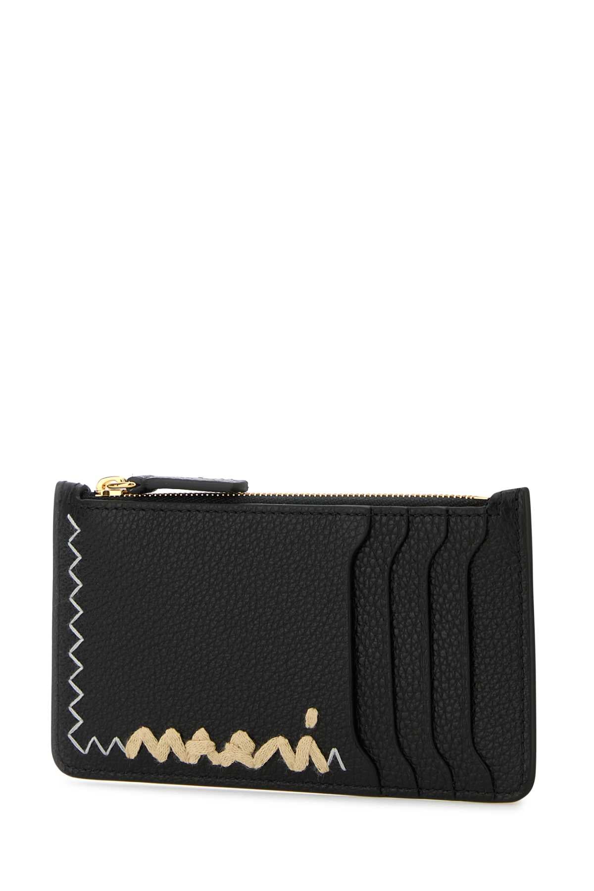MARNI Mini Leather Card Holder