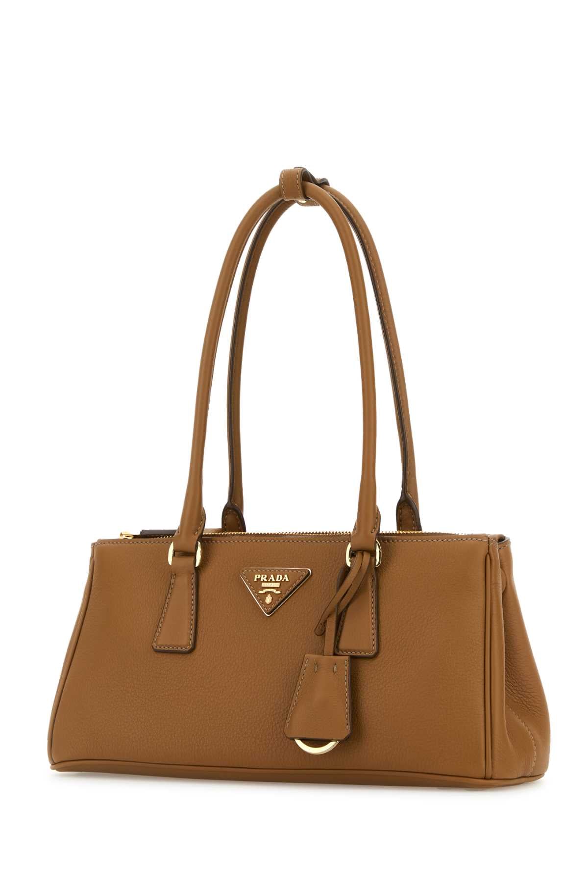PRADA Leather Shoulder Handbag - 30 cm Width