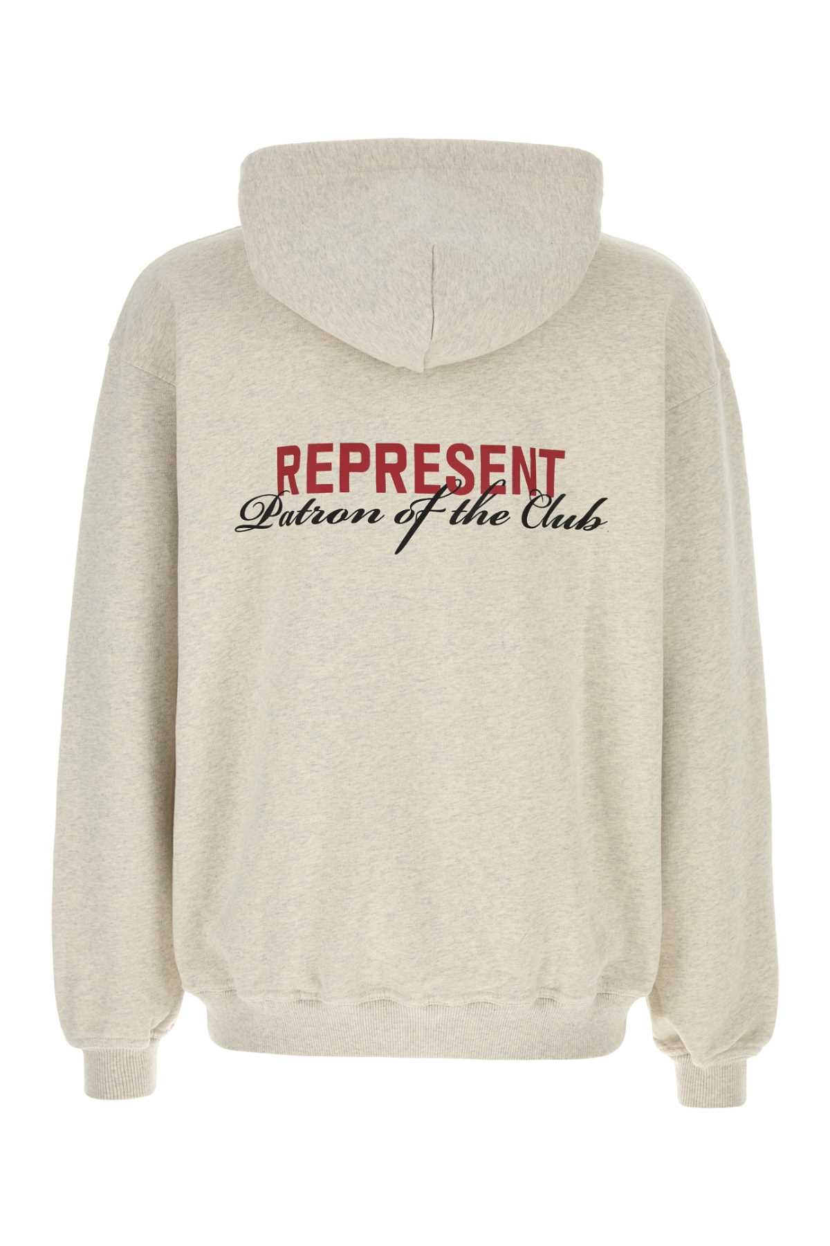 REPRESENT Classic Fit Lightweight Cotton Sweatshirt
